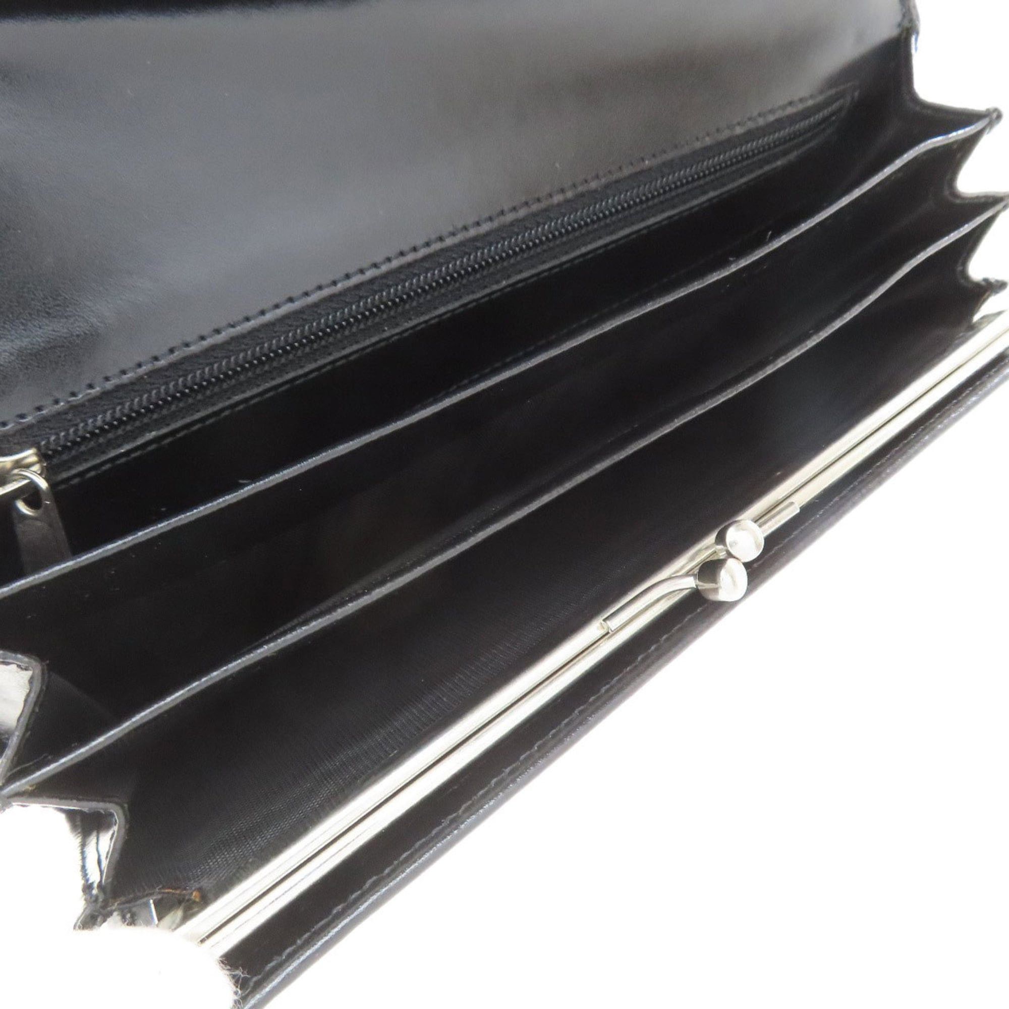 Celine Celine logo long wallet leather women's CELINE Size ONE SIZE - 4 Thumbnail
