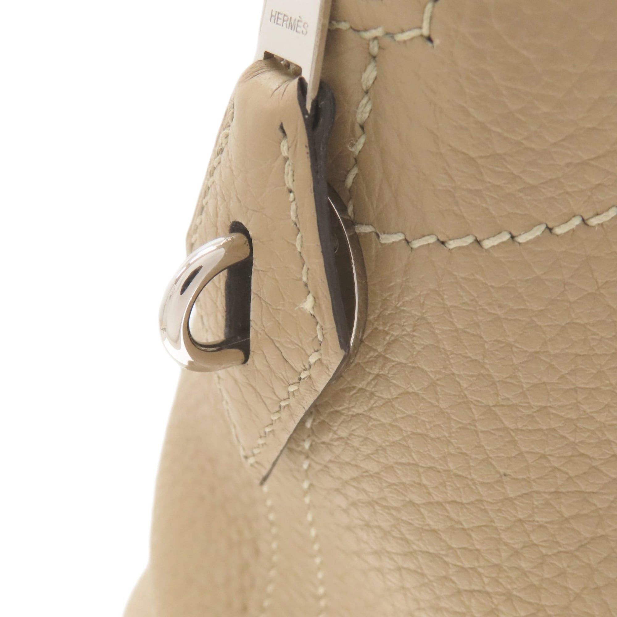 Hermes Hermès Bolide 31 Trench Handbag with Silver Hardware, Taurillon, Women's, HERMES Size ONE SIZE - 18 Thumbnail