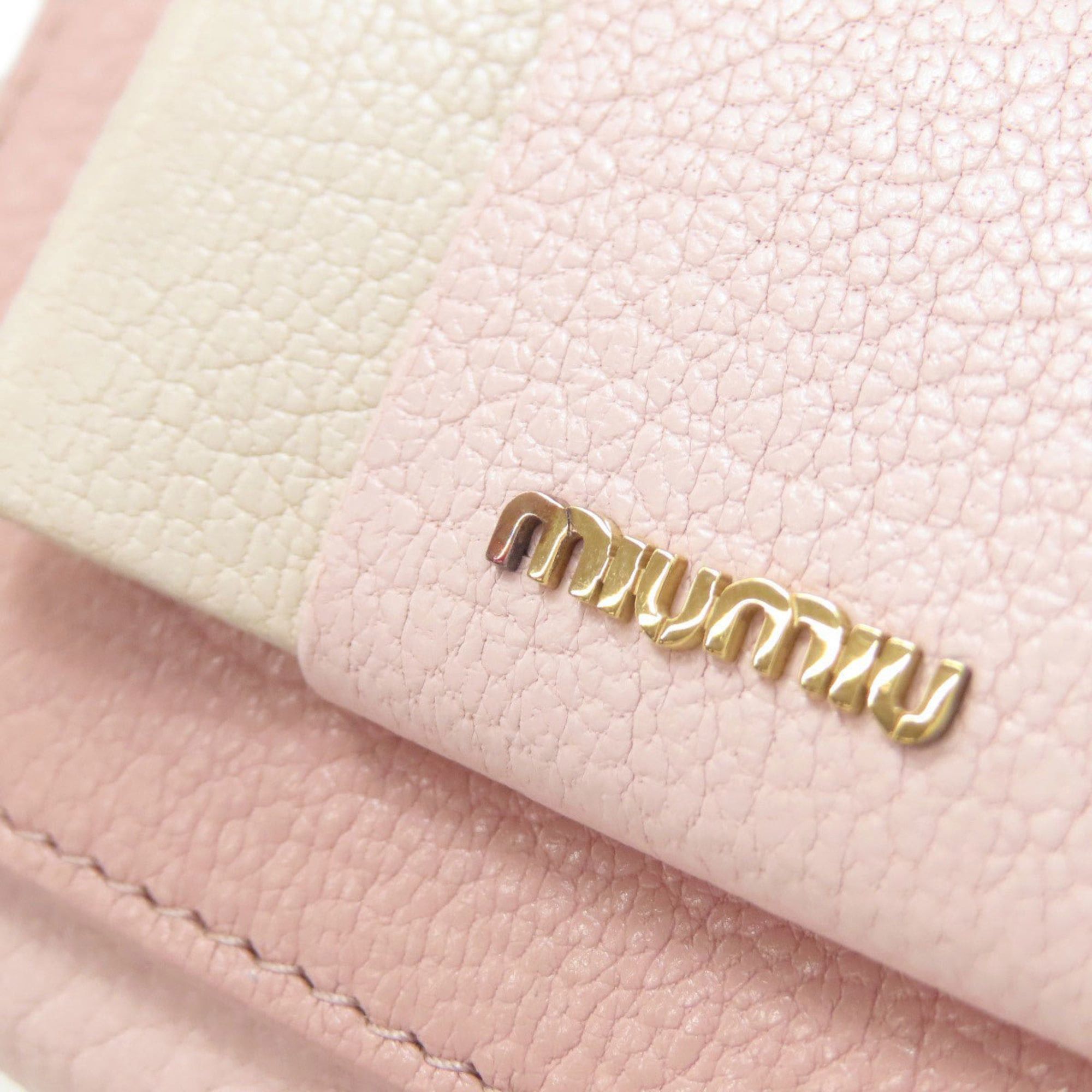 Miu Miu Miu Miu Miu Ribbon Key Case Leather Women's MIUMIU Size ONE SIZE - 12 Thumbnail