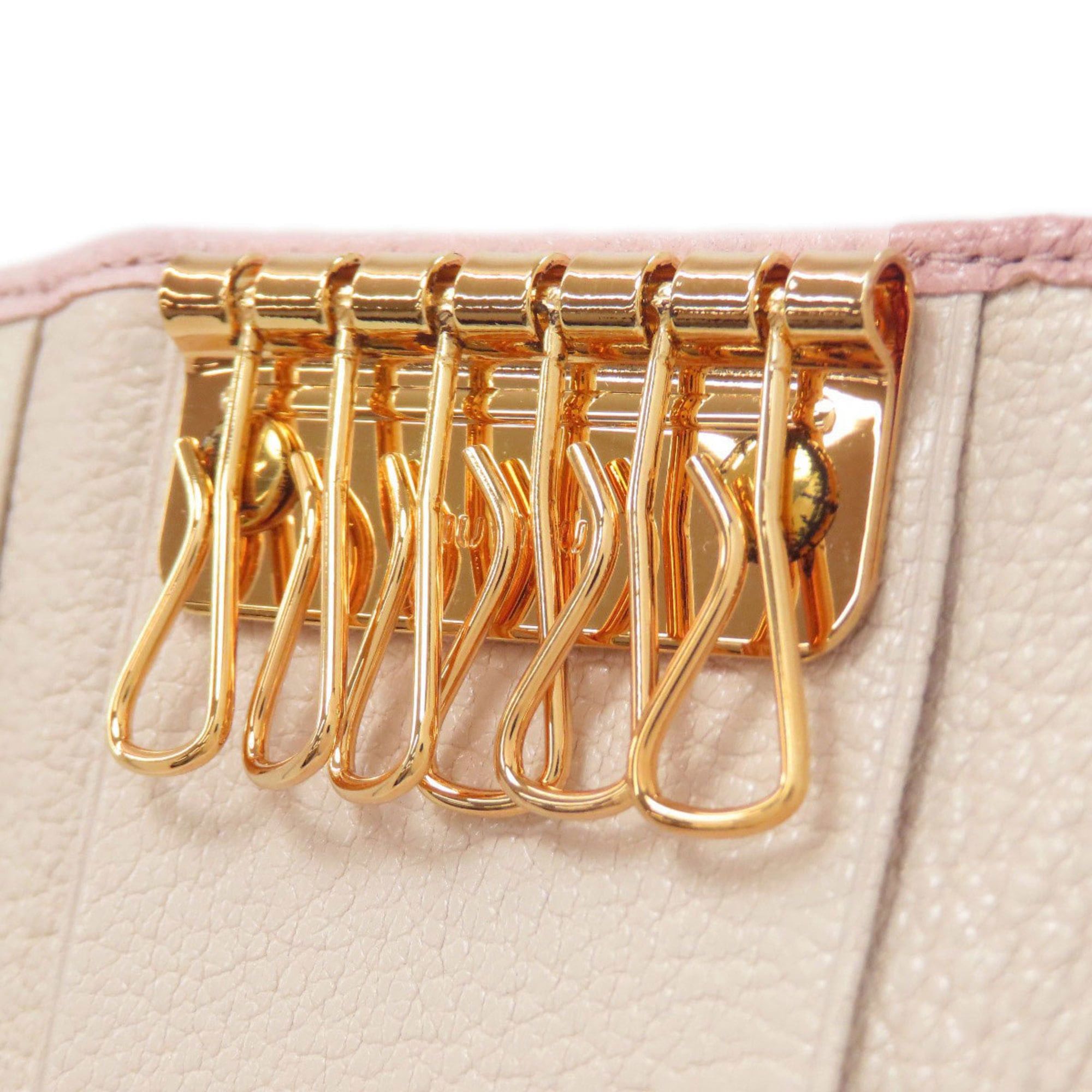 Miu Miu Miu Miu Miu Ribbon Key Case Leather Women's MIUMIU Size ONE SIZE - 5 Thumbnail