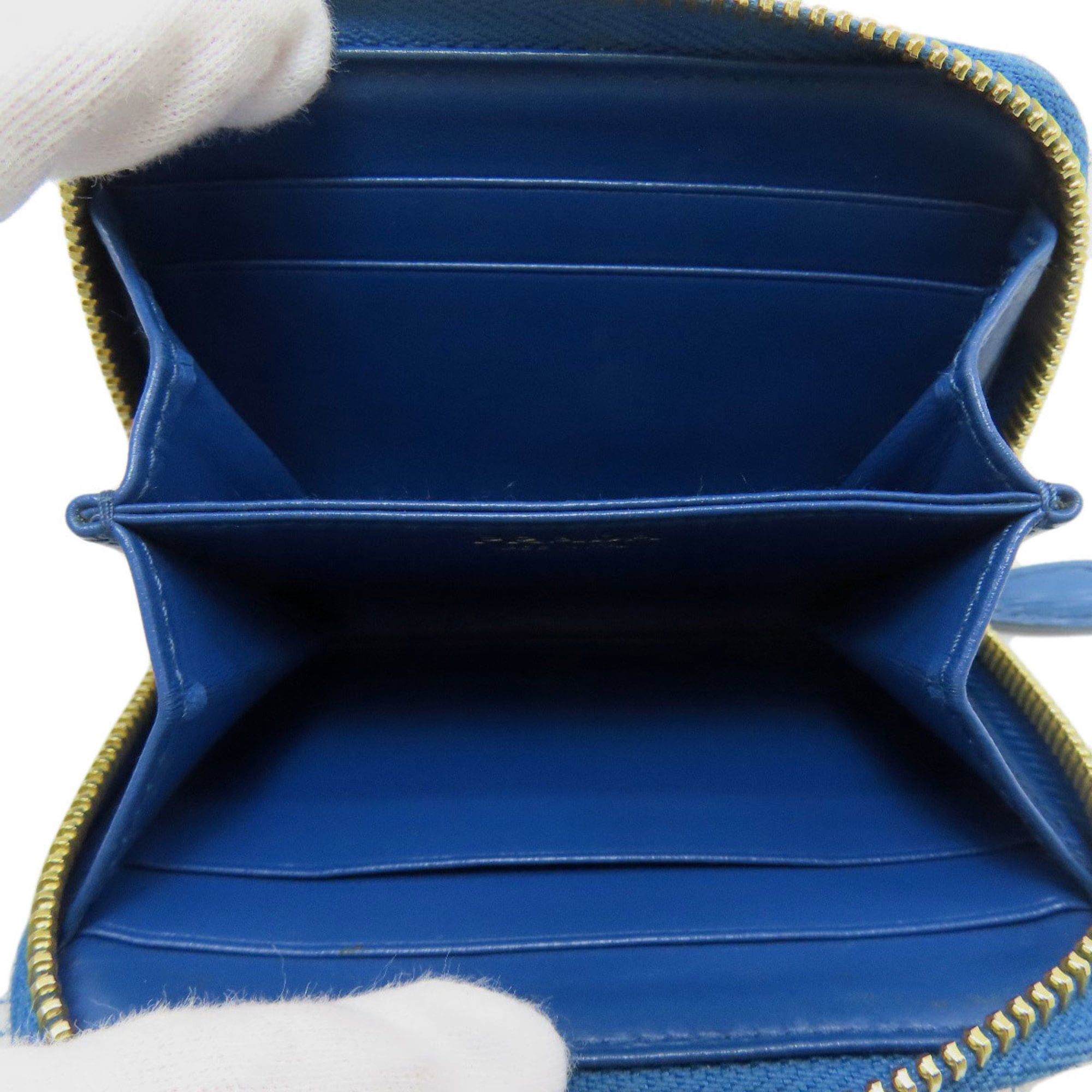 Prada Prada logo metal coin case leather women's PRADA Size ONE SIZE - 4 Thumbnail