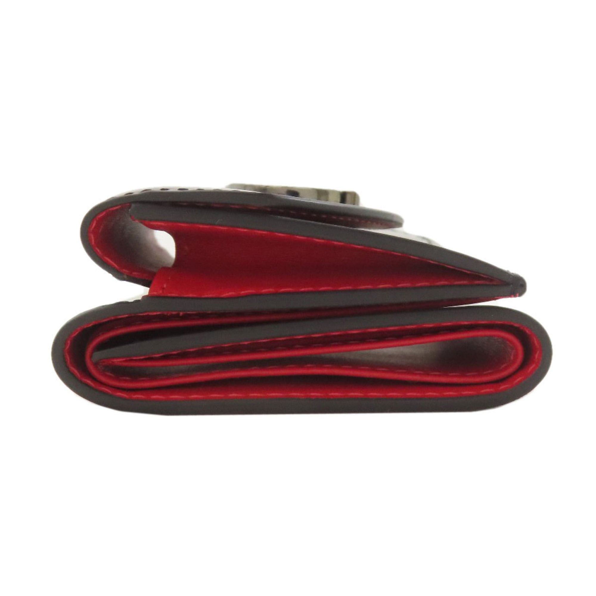 Christian Louboutin Christian Louboutin Compact Wallet, Tri-fold Bi-fold Patent Leather, Women's Size ONE SIZE - 3 Thumbnail