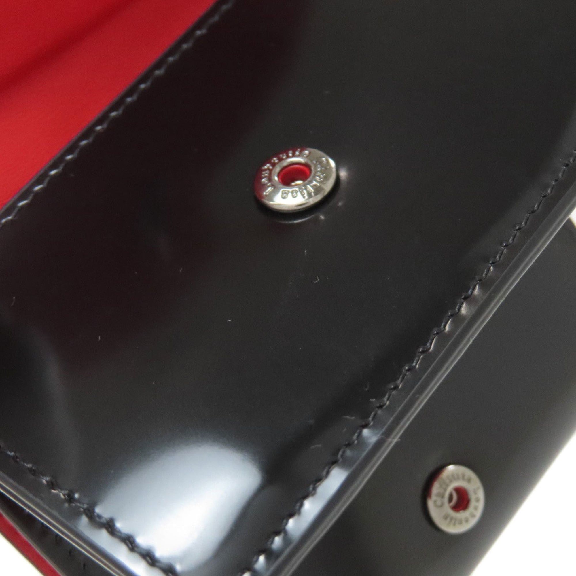 Christian Louboutin Christian Louboutin Compact Wallet, Tri-fold Bi-fold Patent Leather, Women's Size ONE SIZE - 9 Thumbnail