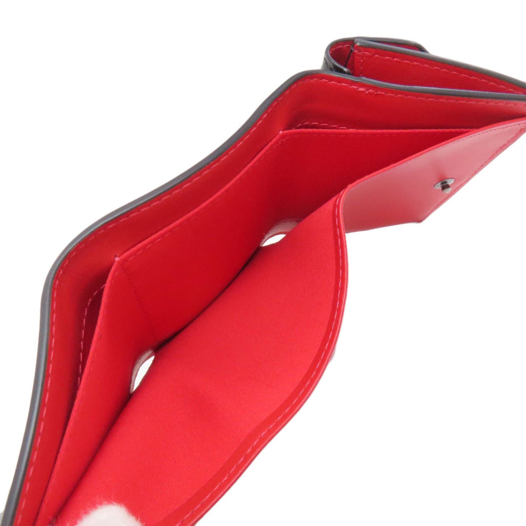 Christian Louboutin Christian Louboutin Compact Wallet, Tri-fold Bi-fold Patent Leather, Women's Size ONE SIZE - 5 Thumbnail