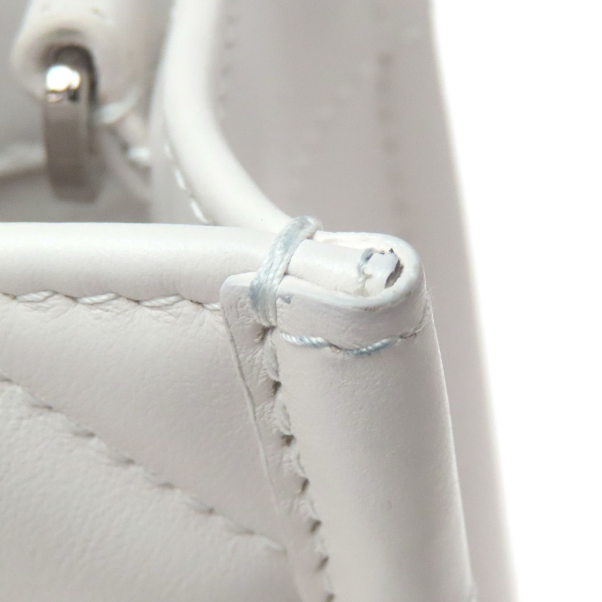 Dior Christian Dior Book Tote Mini Macro Cannage 2-Way Handbag in Calfskin, Women's CHRISTIAN DIOR Size ONE SIZE - 14 Thumbnail