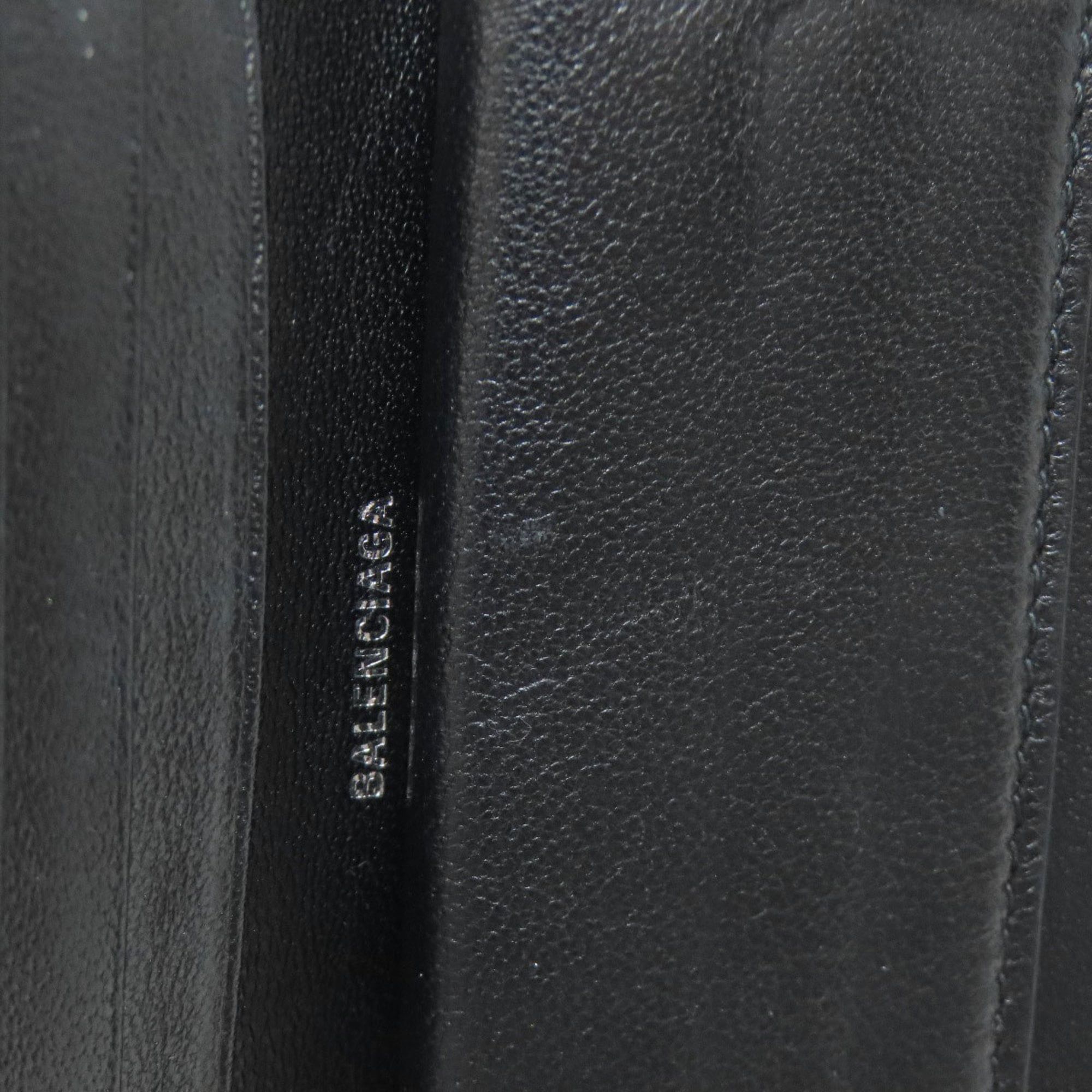Balenciaga Balenciaga 594216 Logo Bifold Wallet in Calfskin Leather for Women Size ONE SIZE - 11 Thumbnail