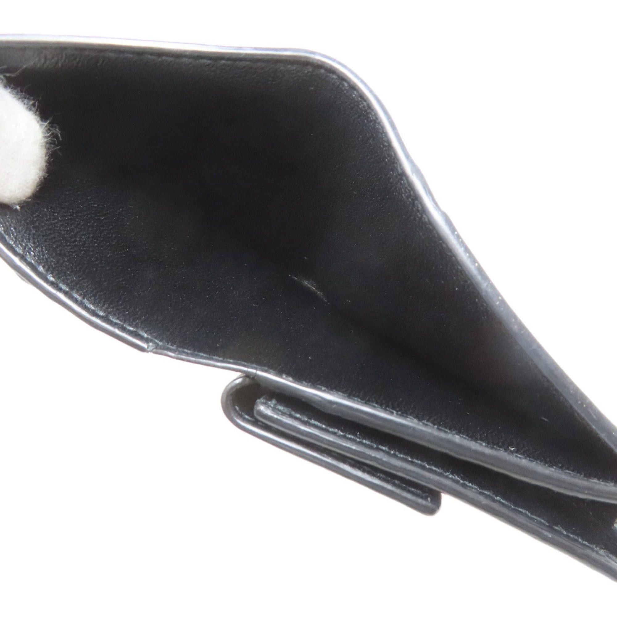 Balenciaga Balenciaga 594216 Logo Bifold Wallet in Calfskin Leather for Women Size ONE SIZE - 5 Thumbnail
