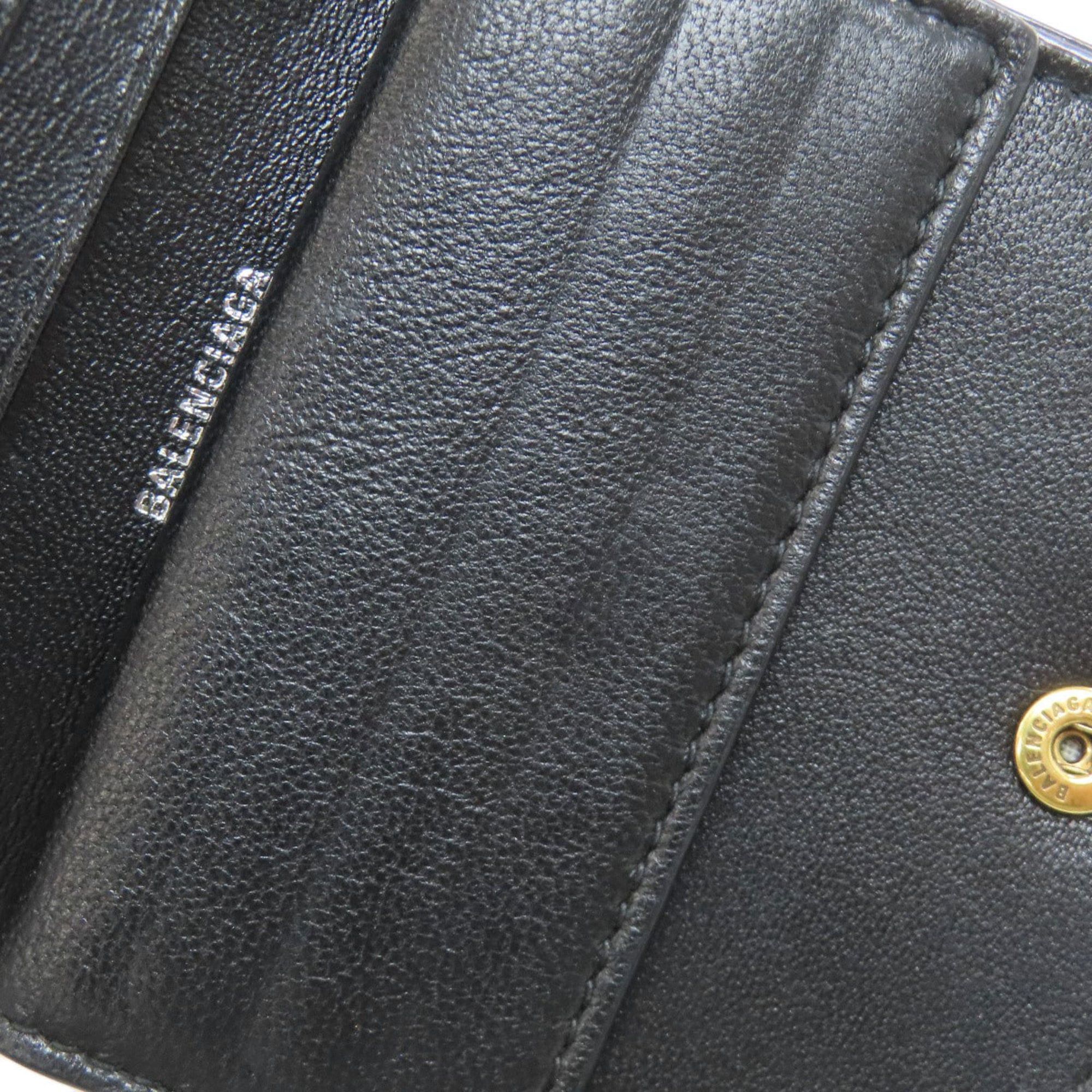 Balenciaga Balenciaga 594216 Logo Bifold Wallet in Calfskin Leather for Women Size ONE SIZE - 14 Thumbnail