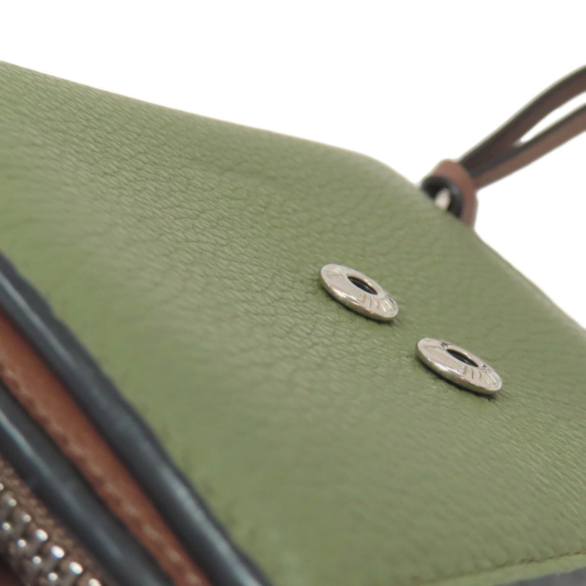Loewe LOEWE Vertical Bifold Wallet Leather Women's Size ONE SIZE - 16 Thumbnail