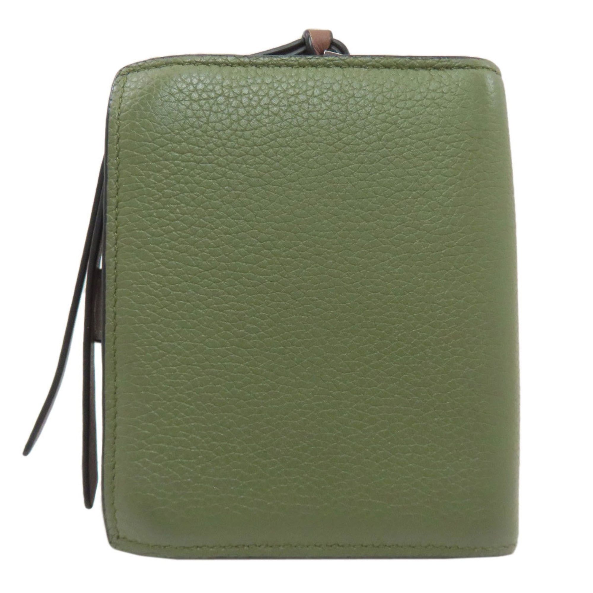 Loewe LOEWE Vertical Bifold Wallet Leather Women's Size ONE SIZE - 2 Thumbnail