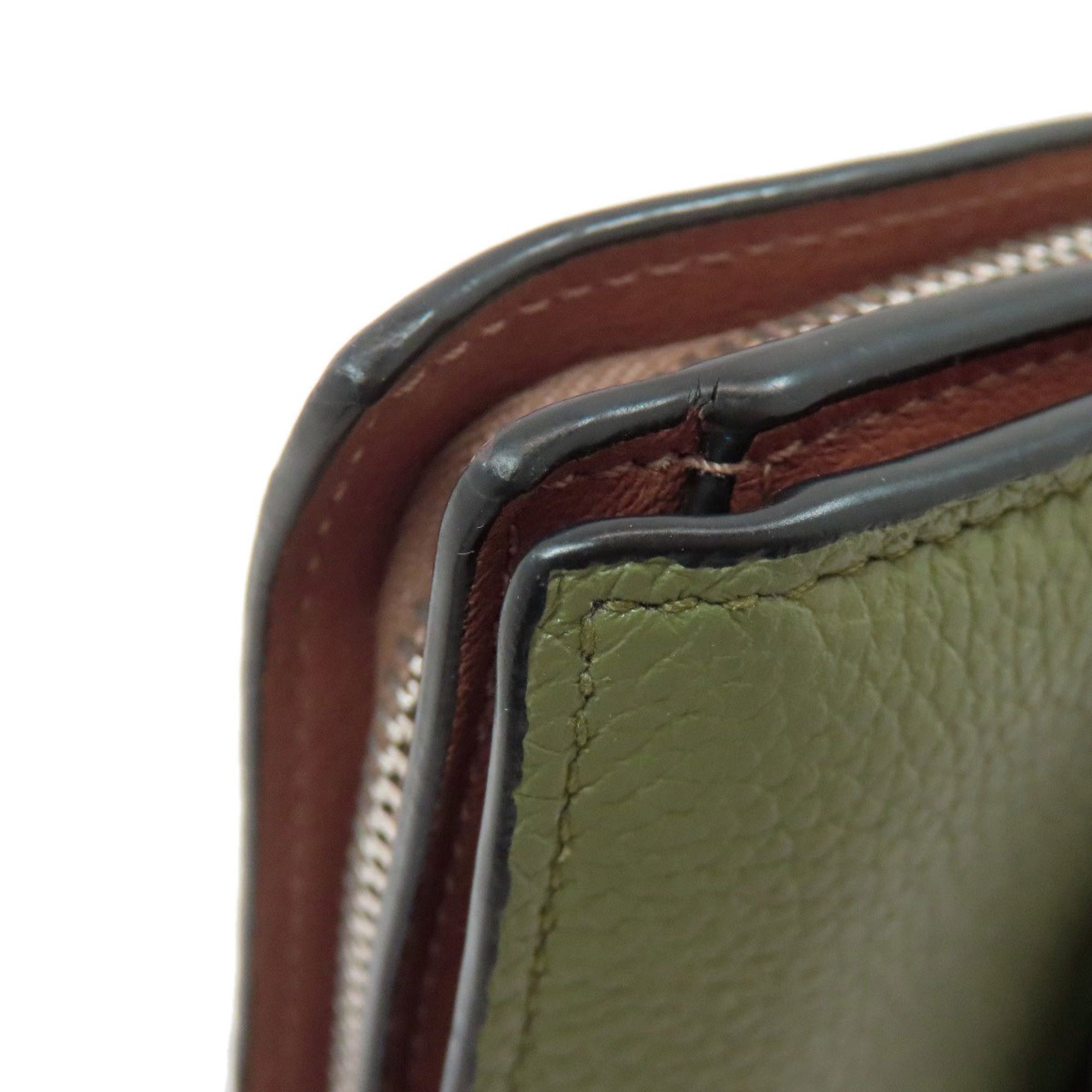 Loewe LOEWE Vertical Bifold Wallet Leather Women's Size ONE SIZE - 19 Thumbnail