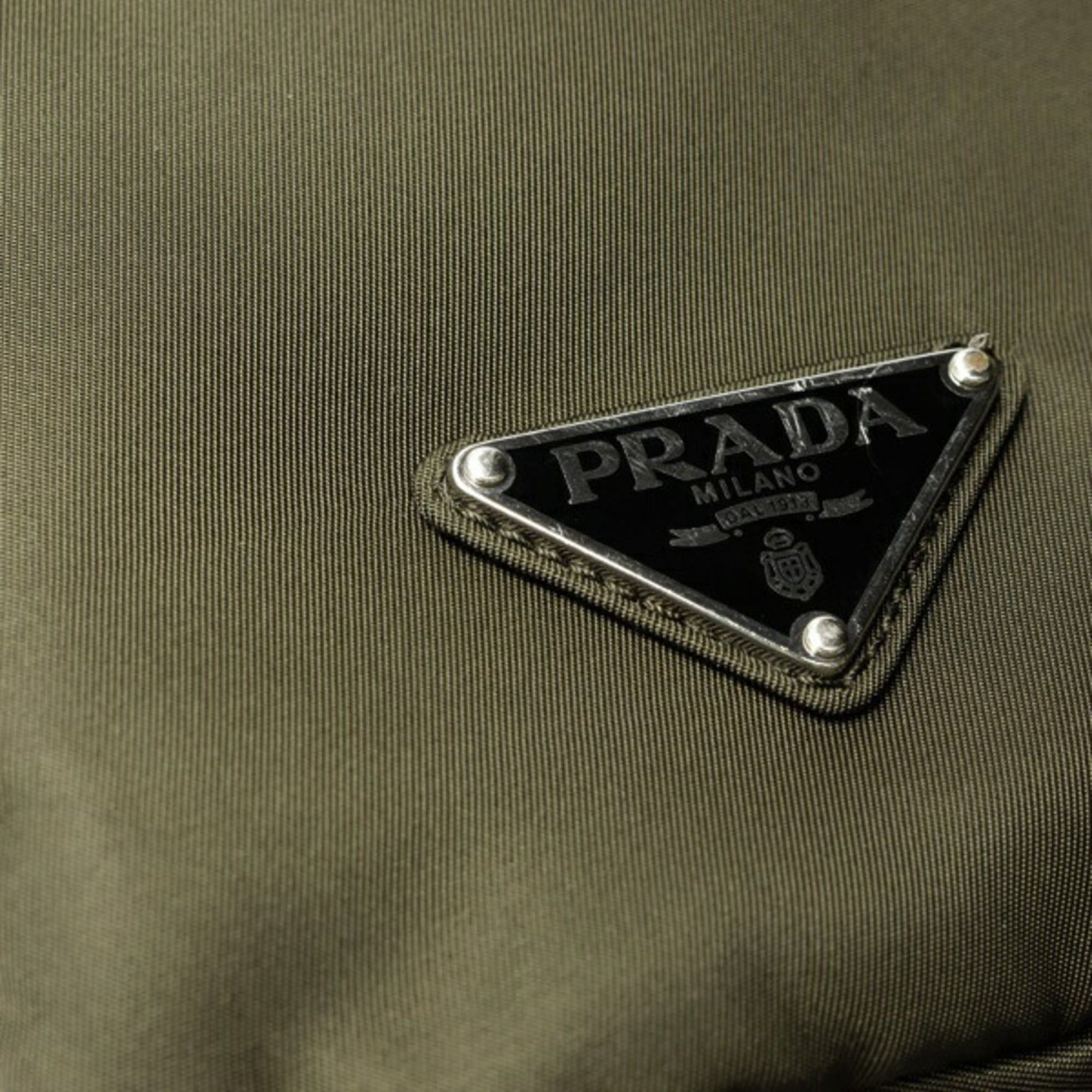 Prada Prada Backpack 2VZ062 Nylon Mimetico (Khaki) Size ONE SIZE - 6 Thumbnail
