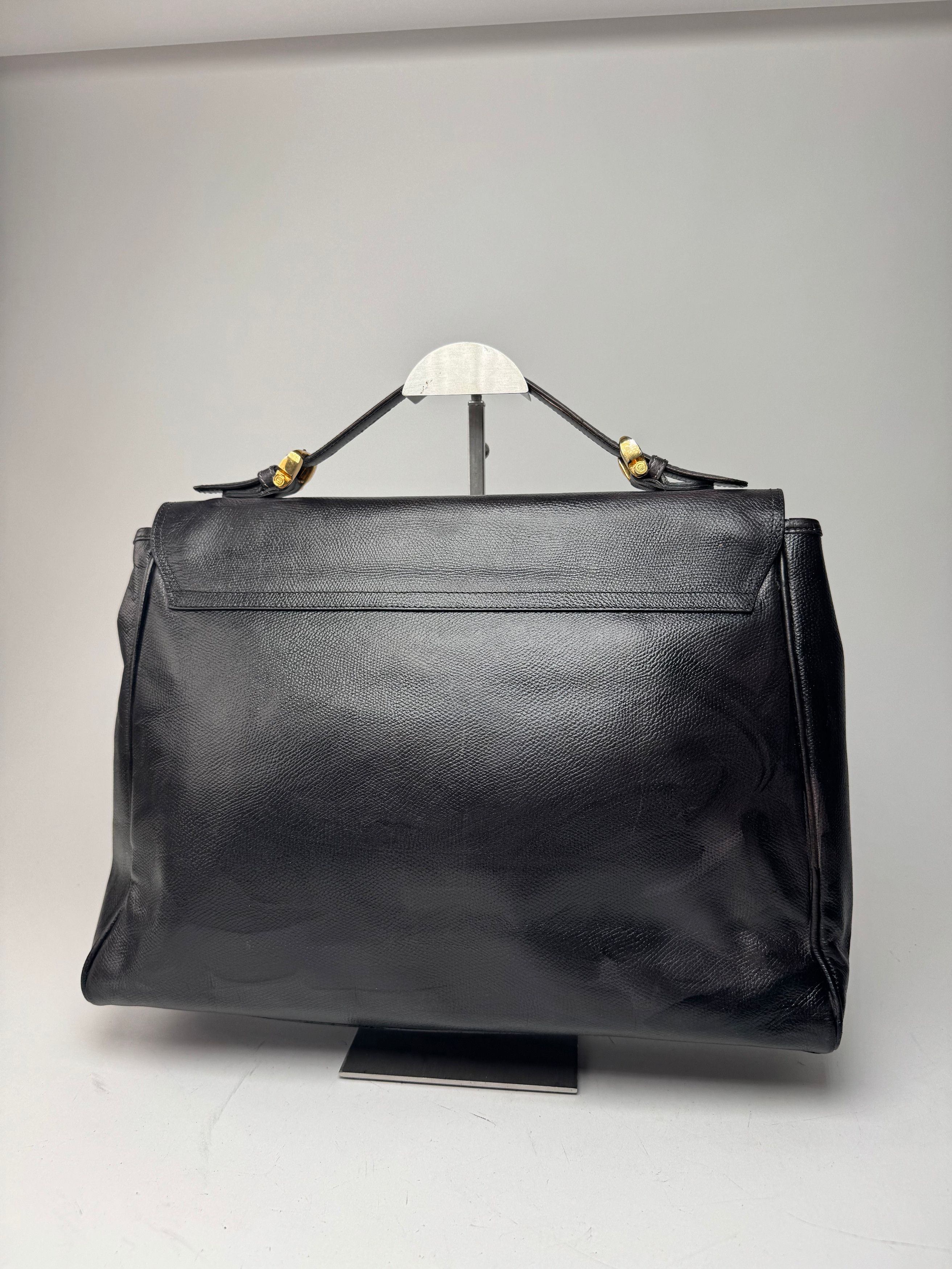 Loewe Vintage 2 Way Leather Bag brown black Size ONE SIZE - 10 Thumbnail