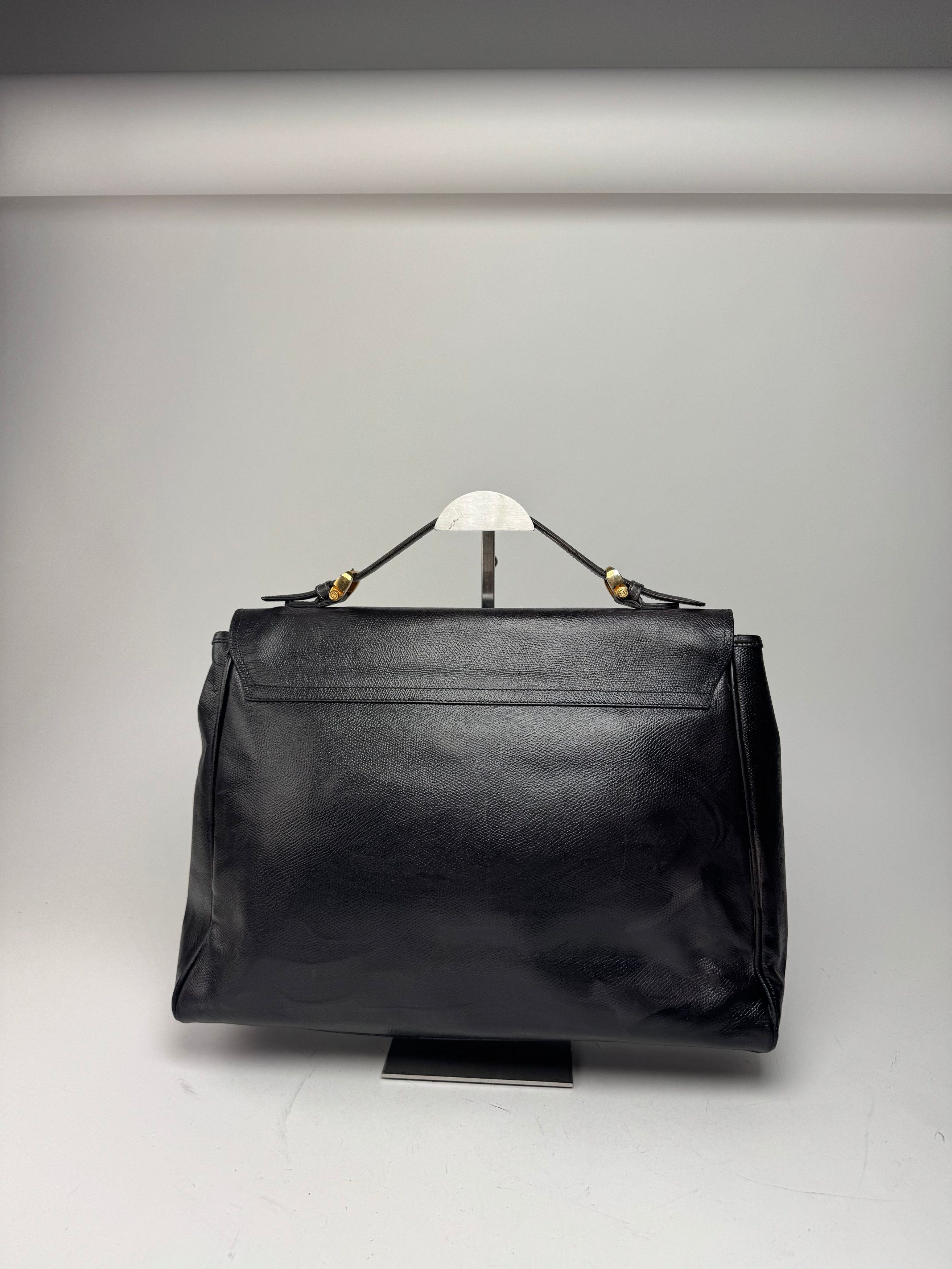 Loewe Vintage 2 Way Leather Bag brown black Size ONE SIZE - 2 Thumbnail