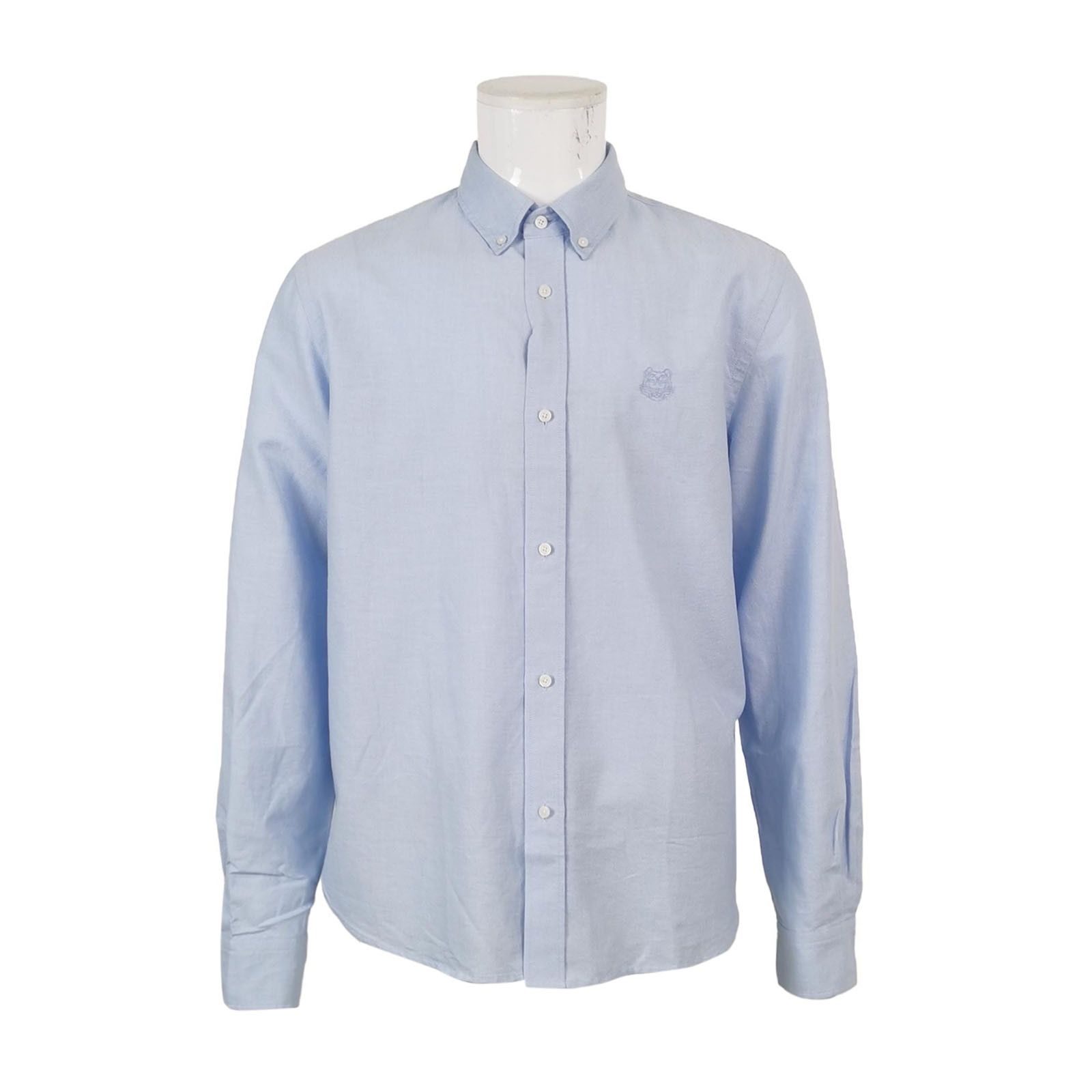 Kenzo Kenzo Cotton Button-Down Collar Shirt L/41 Size US L / EU 52-54 / 3 - 2 Thumbnail