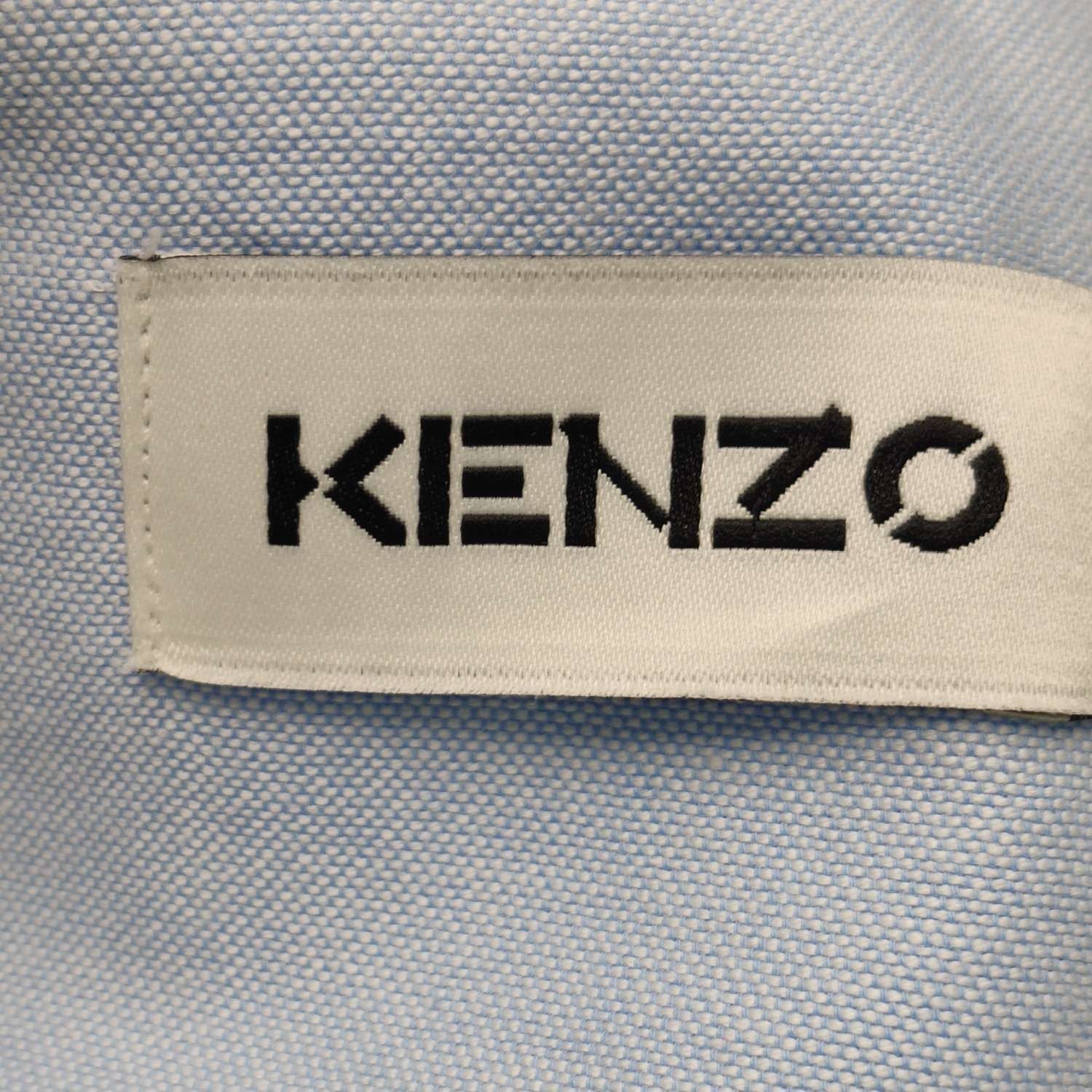 Kenzo Kenzo Cotton Button-Down Collar Shirt L/41 Size US L / EU 52-54 / 3 - 11 Thumbnail