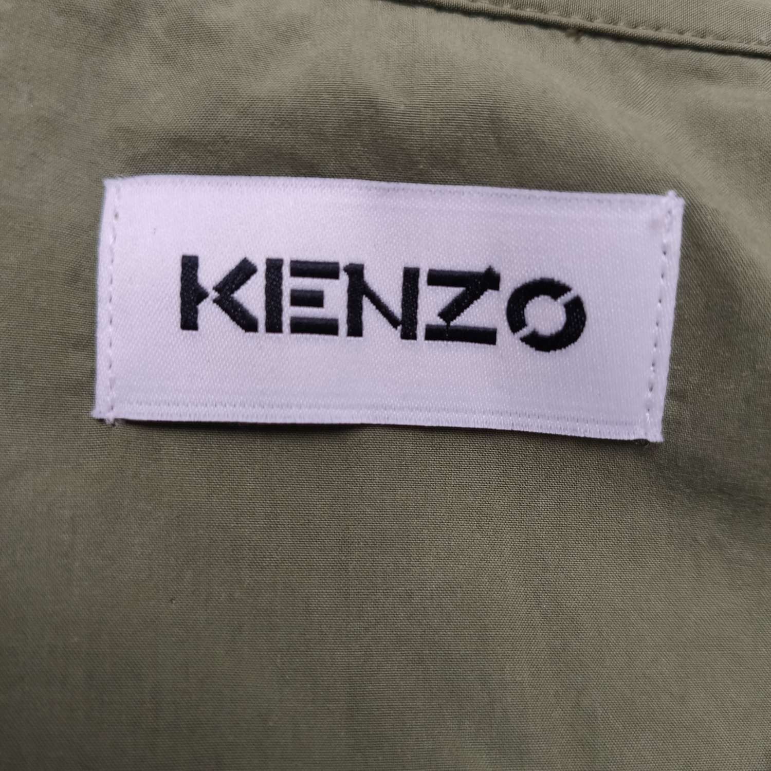 Kenzo Kenzo XL Cotton Tiger Embroidery Collar Shirt Size US XL / EU 56 / 4 - 10 Thumbnail