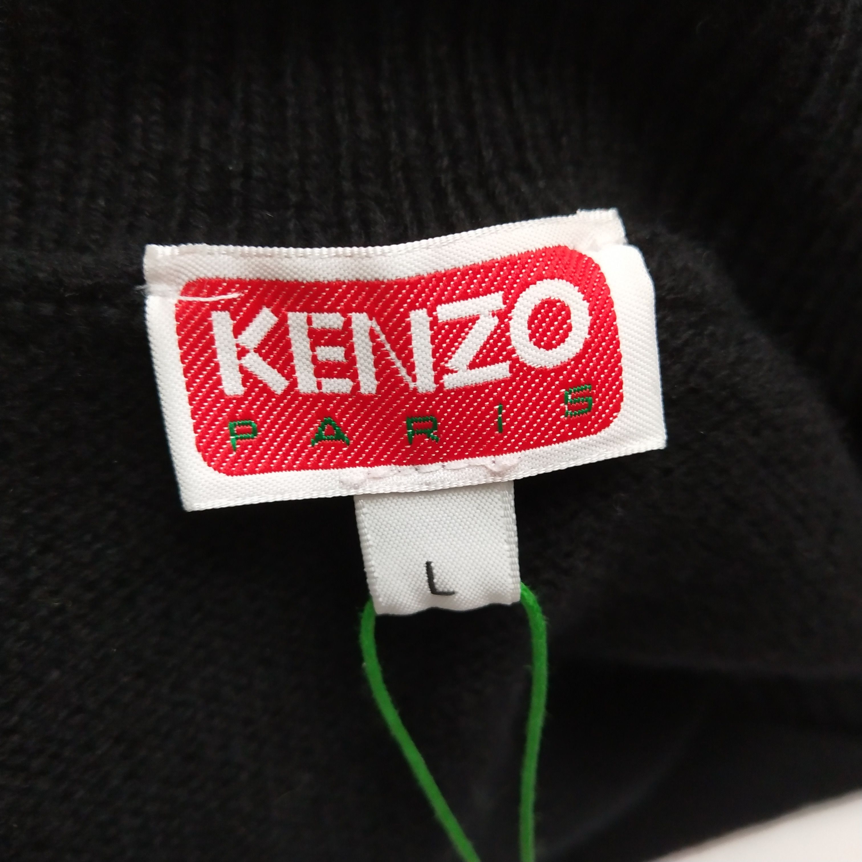 Kenzo Kenzo Wool Floral Turtleneck Sweater L Size US L / EU 52-54 / 3 - 10 Thumbnail