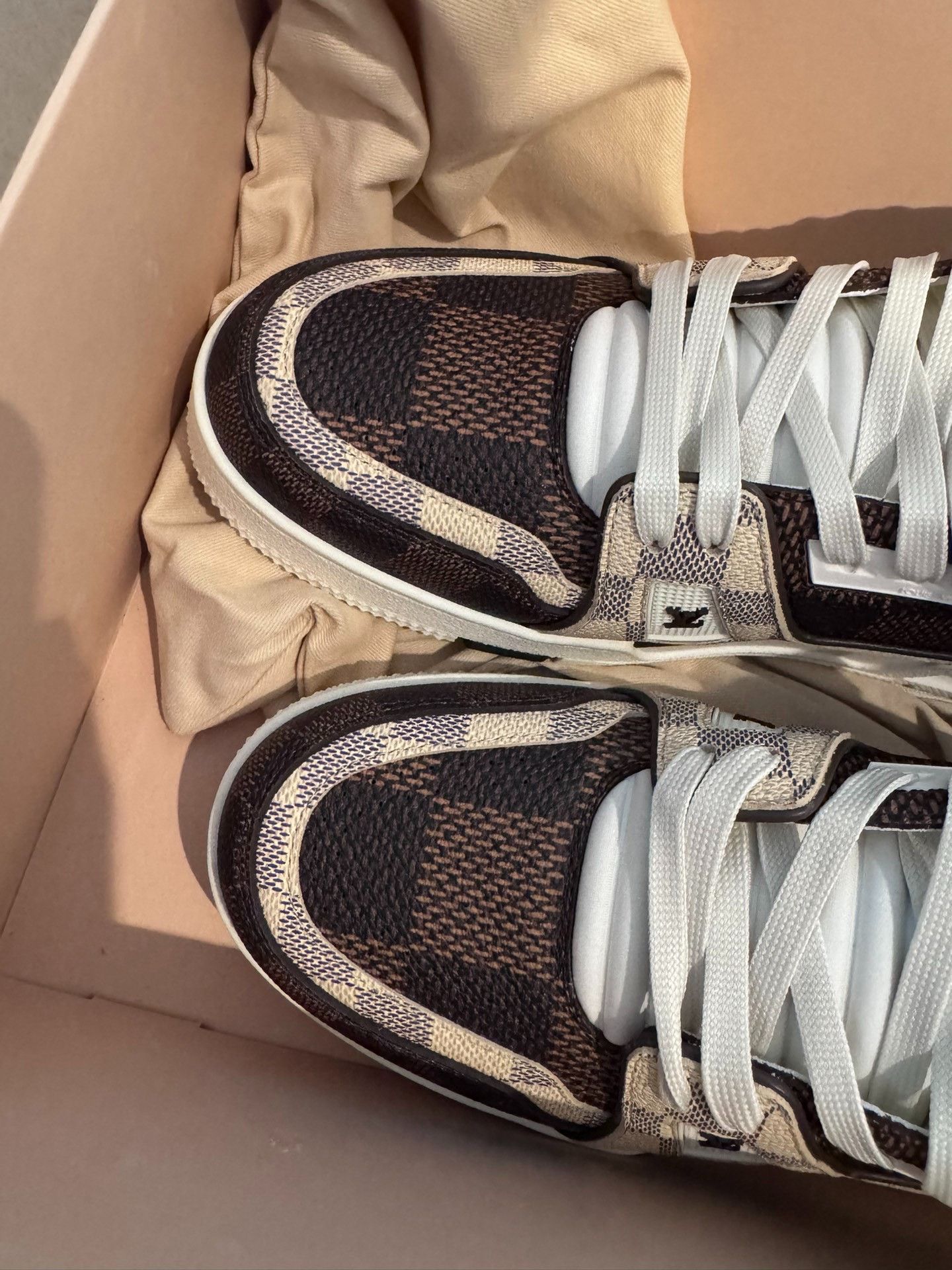 Louis Vuitton Louis Vuitton Trainer Monogram Brown Check Size US 9.5 / EU 42-43 - 4 Thumbnail