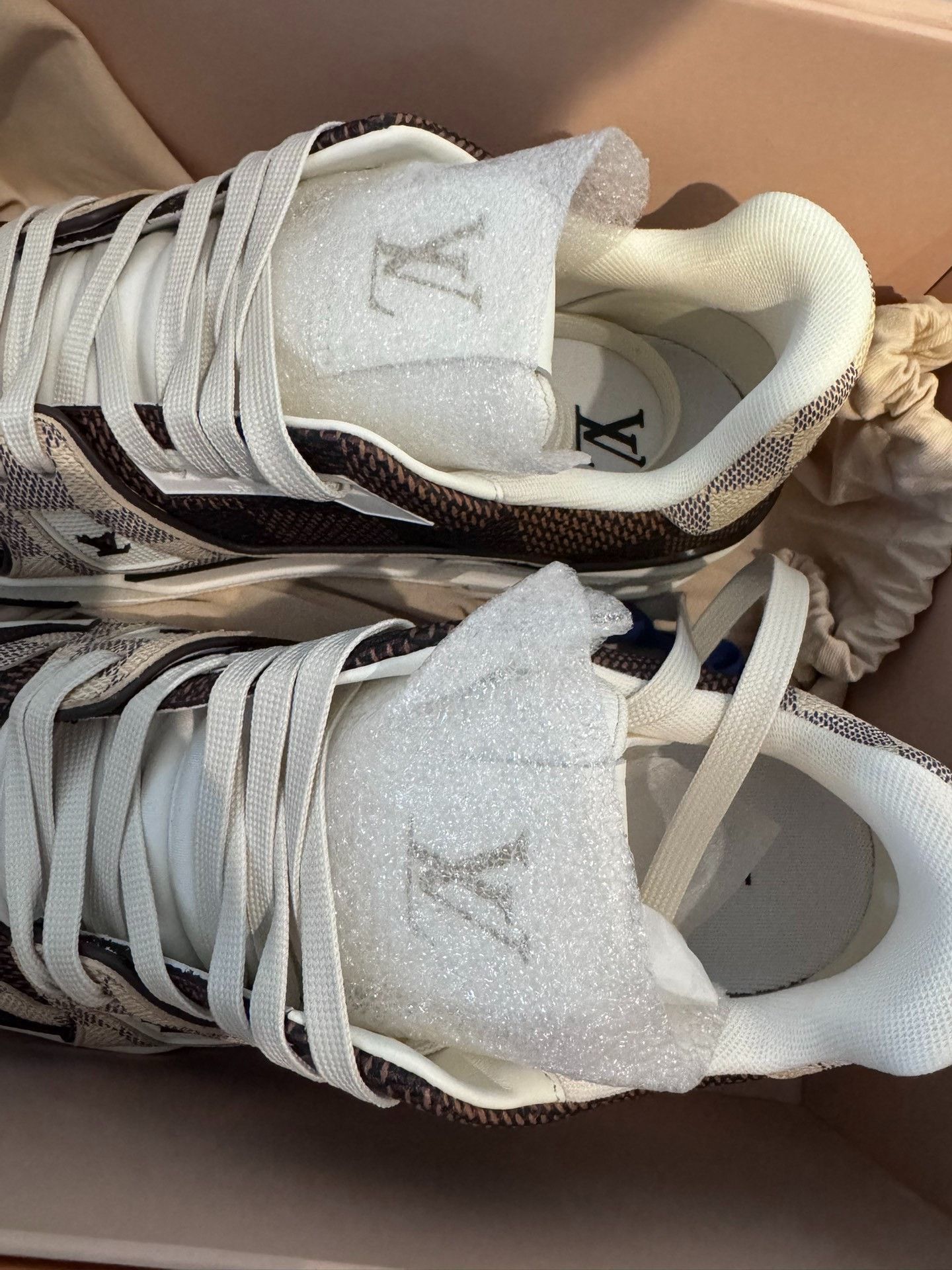 Louis Vuitton Louis Vuitton Trainer Monogram Brown Check Size US 9.5 / EU 42-43 - 3 Thumbnail