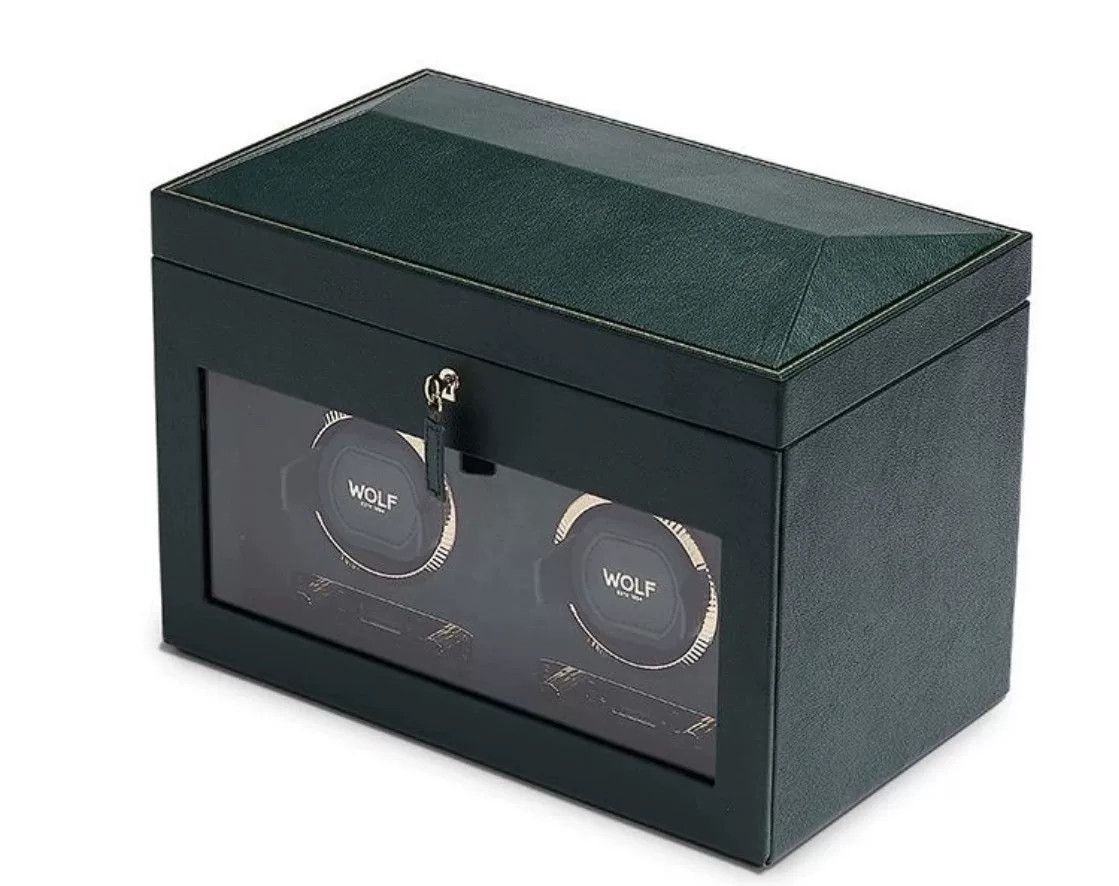 Wolf & Shepherd WOLF British Racing 2 Watch Winder Box Size ONE SIZE - 4 Thumbnail