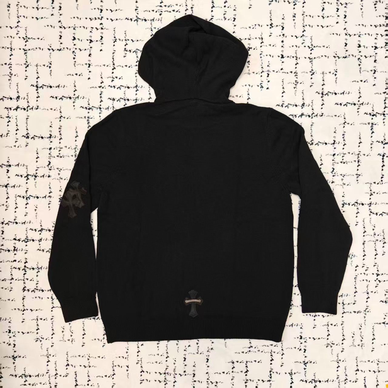 Chrome Hearts Chrome Hearts Cross Black Cashmere Sweater Size US L / EU 52-54 / 3 - 2 Thumbnail