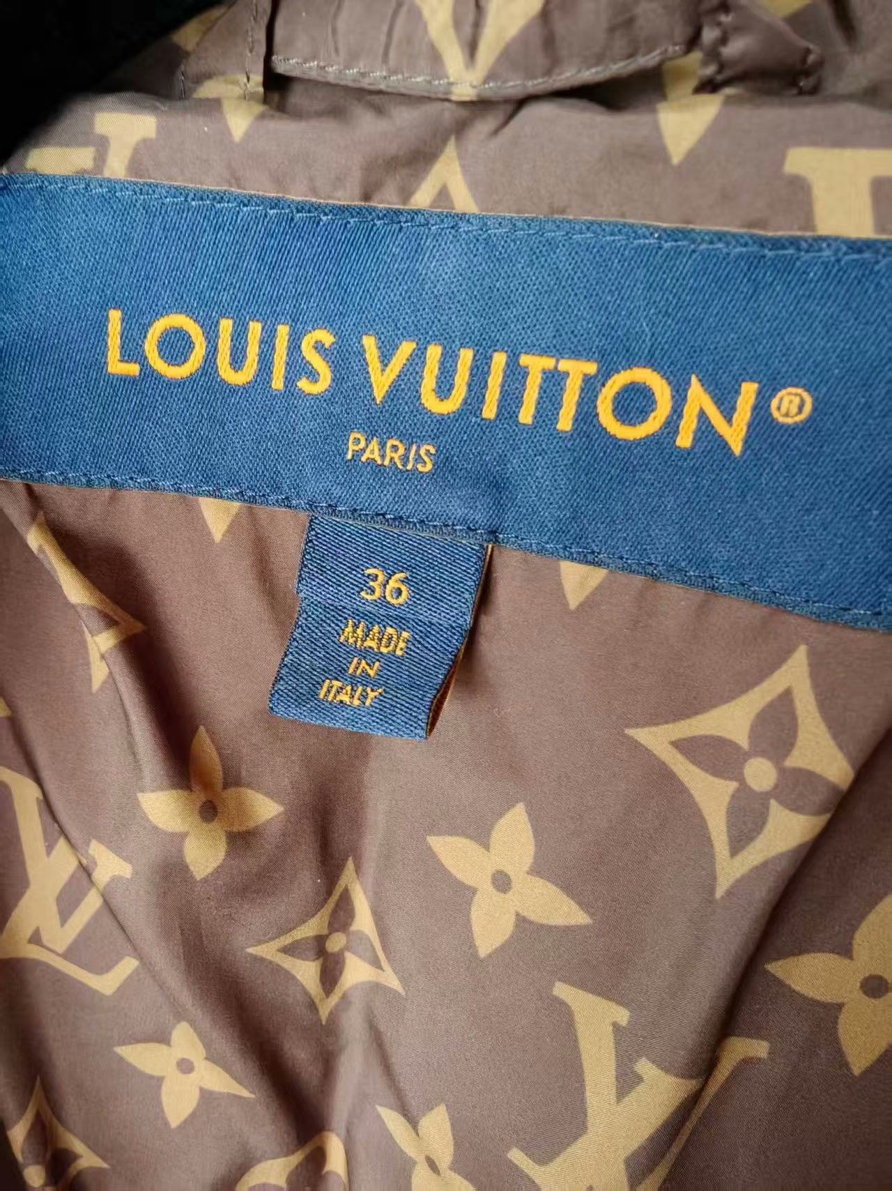 Louis Vuitton LV Brown Down Jacket Size XS / US 0-2 / IT 36-38 - 2 Thumbnail