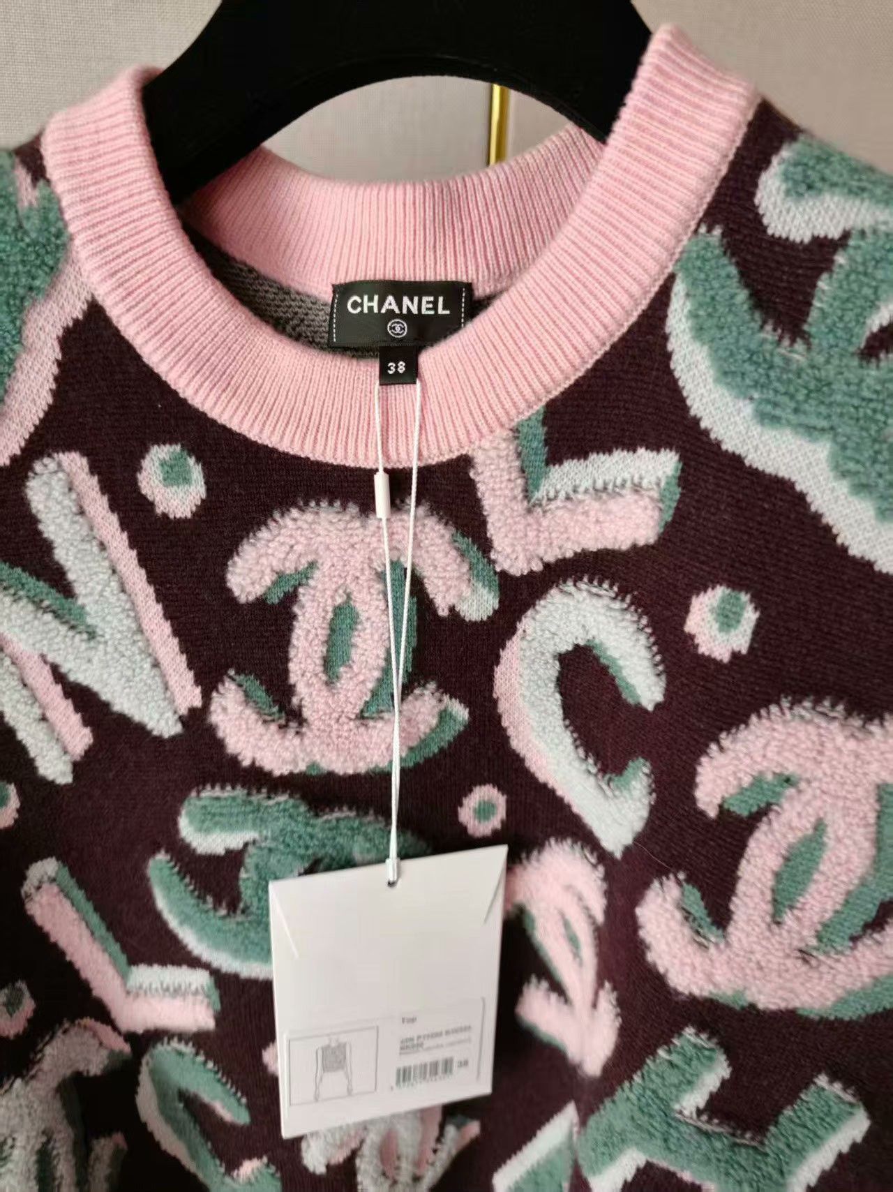 Chanel Chanel Knit Logo Vest Size S / US 4 / IT 40 - 3 Thumbnail