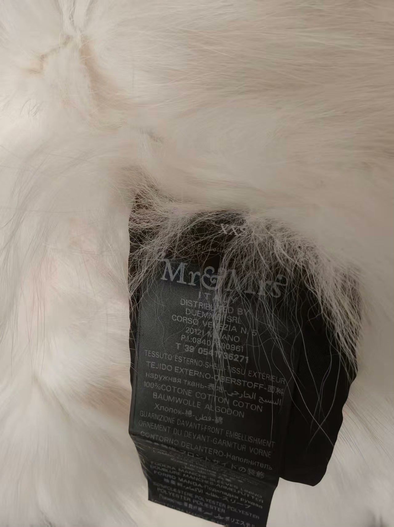 MR & MRS ITALY Mr&Mrs Fur Couple Coat Size XXS / US 00 / IT 34 - 2 Thumbnail