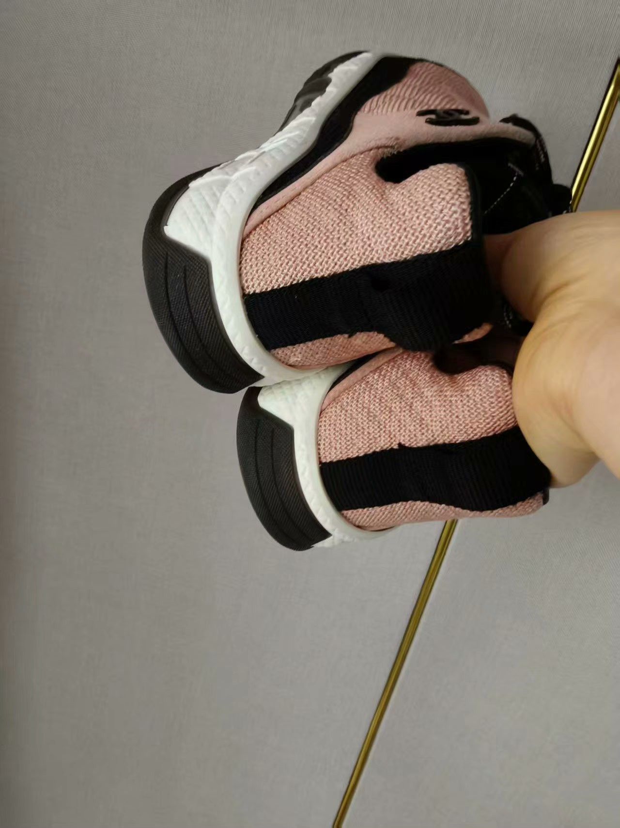 Chanel Chanel Women's Pink Sneakers Size US 4 / IT 34 - 5 Thumbnail
