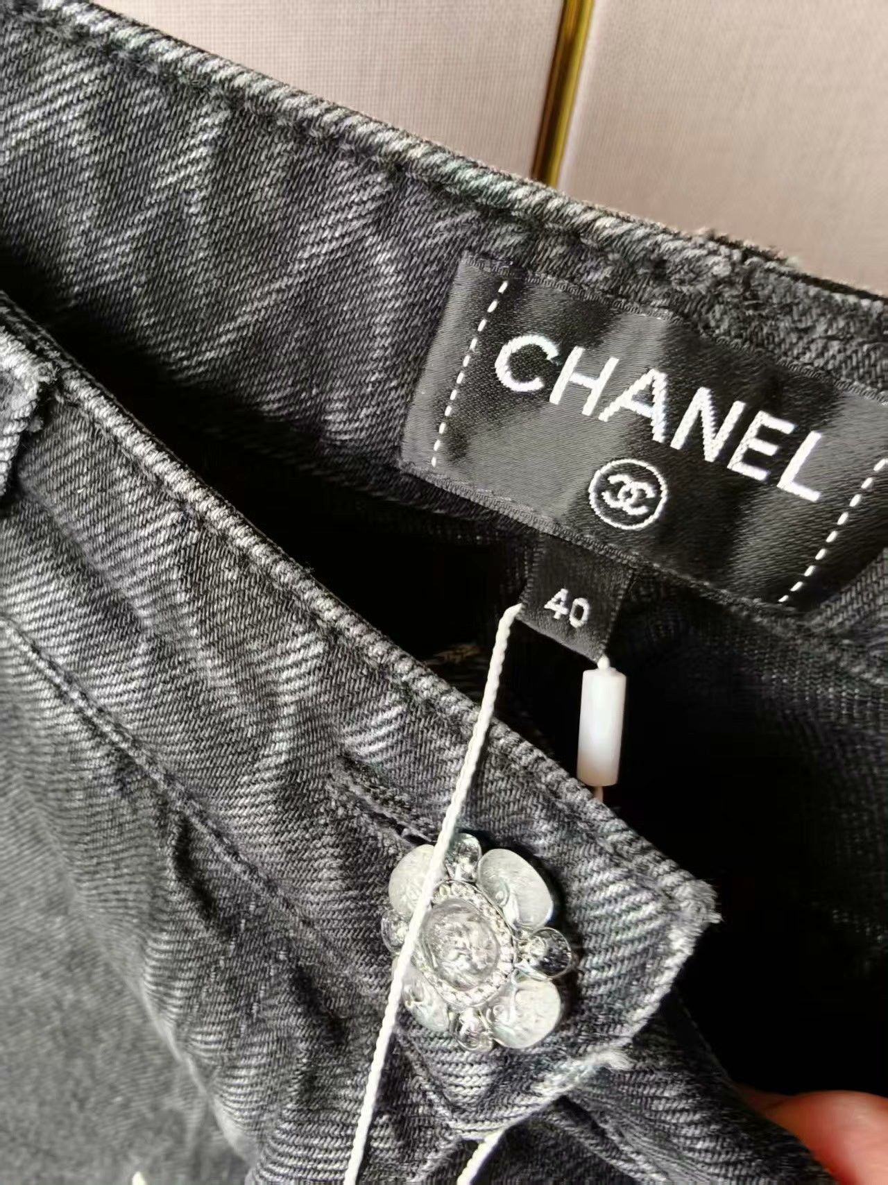 Chanel Chanel 24 Women's Jeans Size 40" / US 18 - 4 Thumbnail