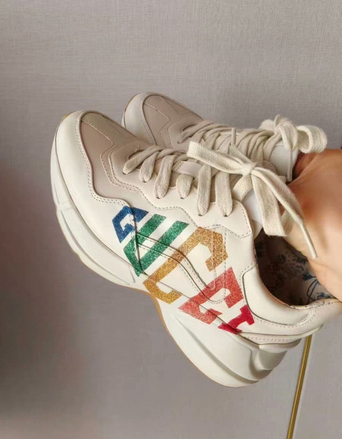 Gucci Gucci Dad Shoes Size US 4 / IT 34 - 2 Thumbnail