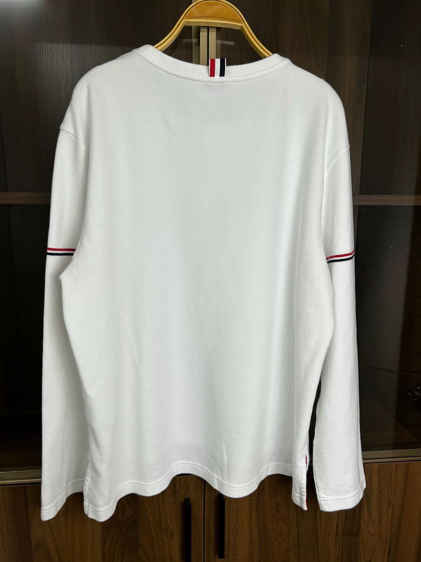 Thom Browne Thom Browne Classic White Stripe T-Shirt Set Size US M / EU 48-50 / 2 - 3 Thumbnail