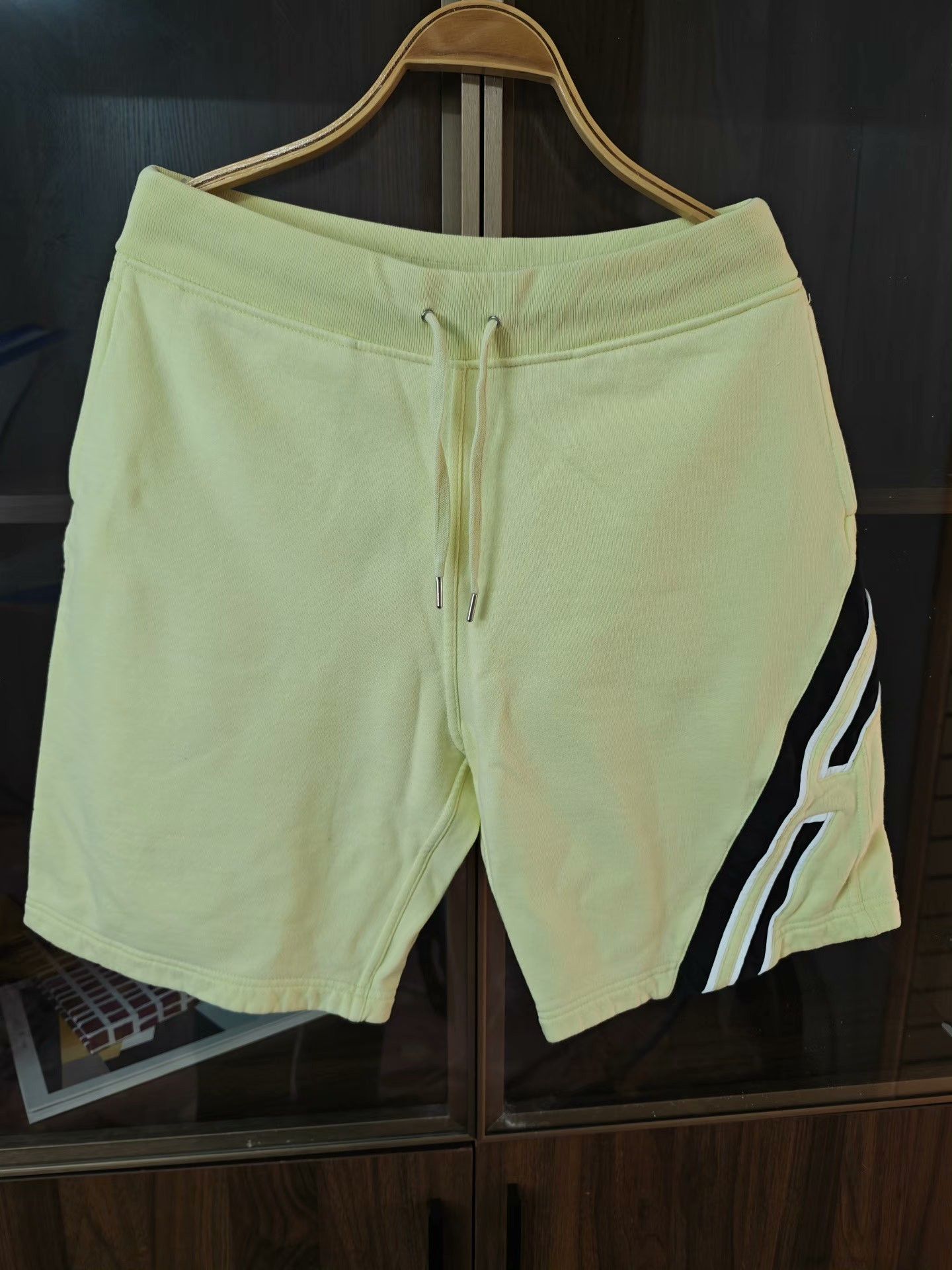 Hermes Hermes Green Fleece-Lined Sweat Shorts Size US 36 / EU 52 - 3 Thumbnail