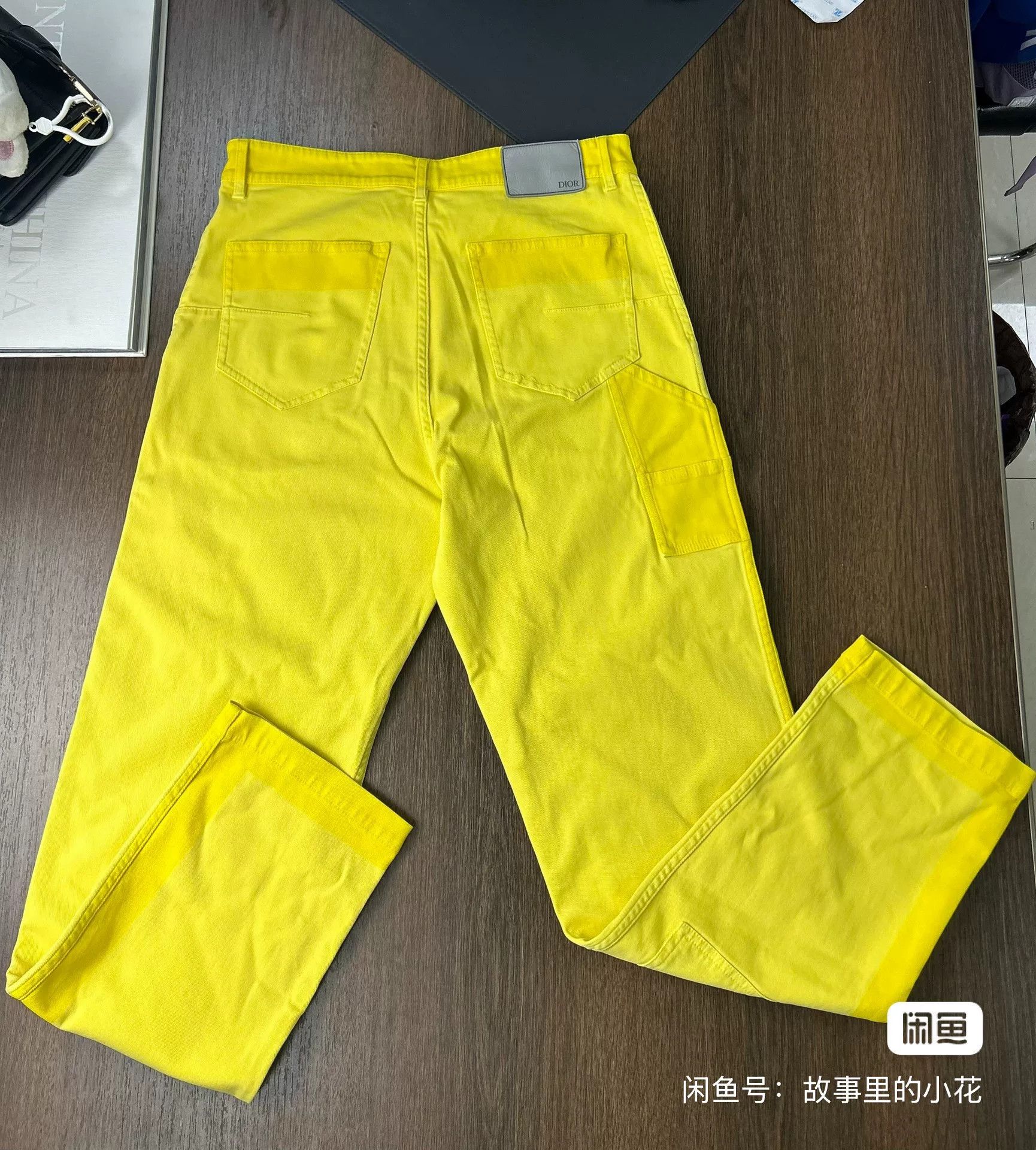 Dior Dior Yellow Cargo Pants Size US 28 / EU 44 - 2 Thumbnail