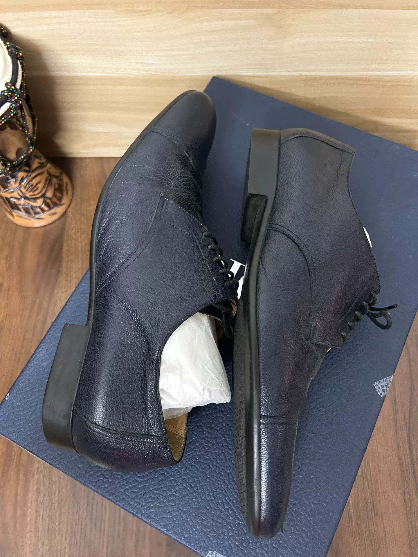 Hermes Hermes Men's Business Leather Shoes Size 41 Size US 8 / EU 41 - 5 Thumbnail