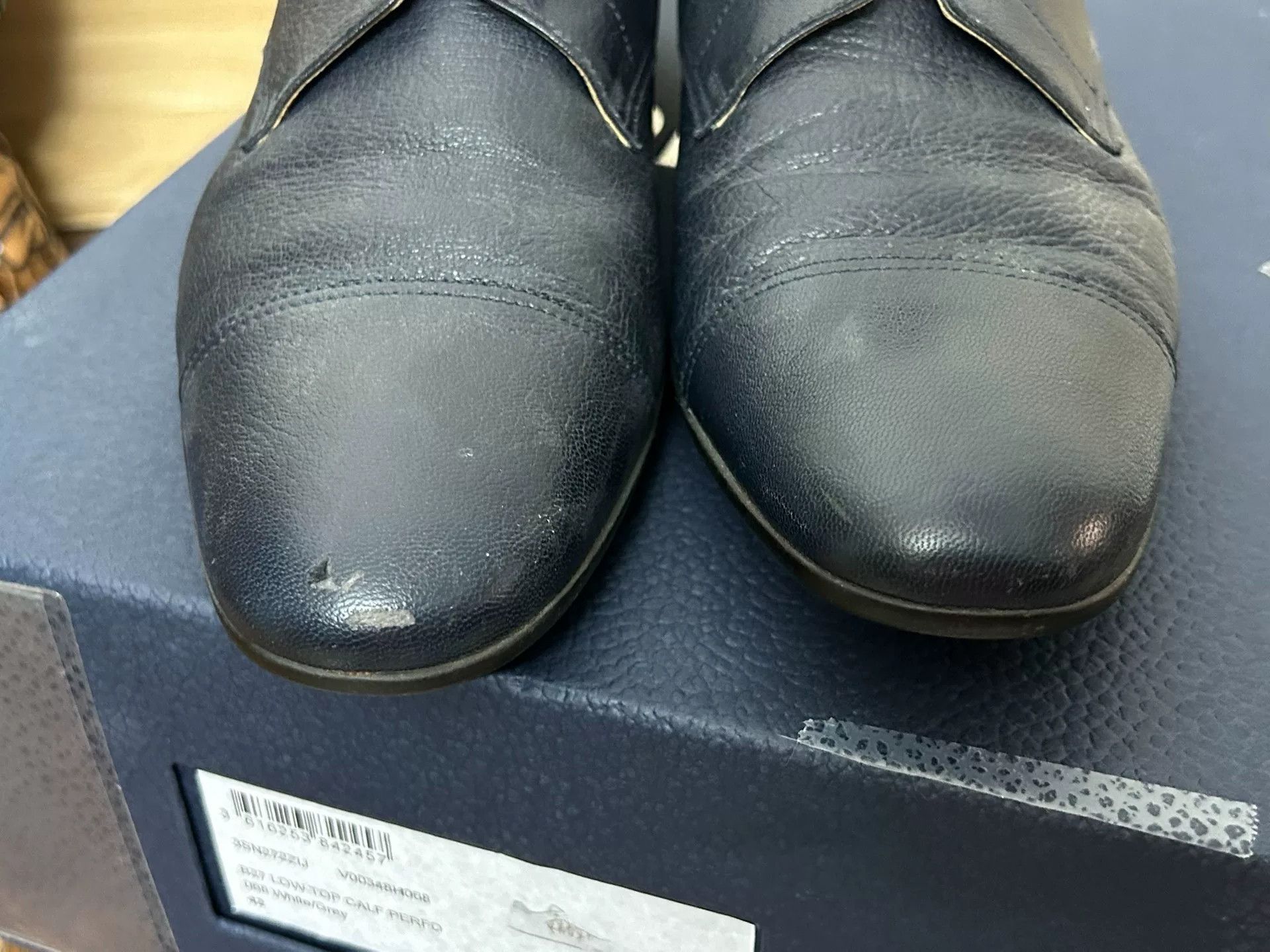 Hermes Hermes Men's Business Leather Shoes Size 41 Size US 8 / EU 41 - 9 Thumbnail