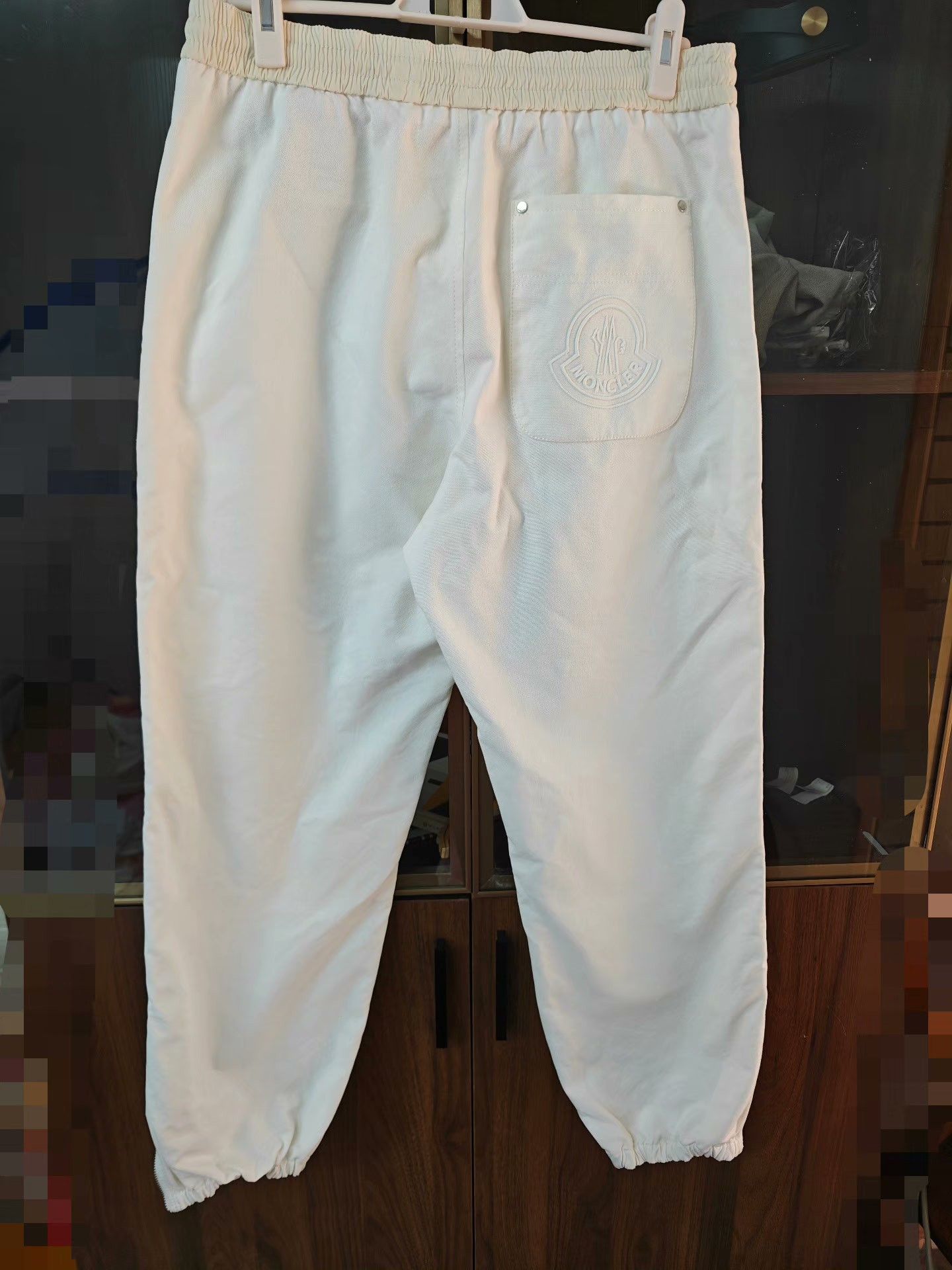 Moncler Moncler Men's White Cargo Denim Pants Size US 26 / EU 42 - 3 Thumbnail
