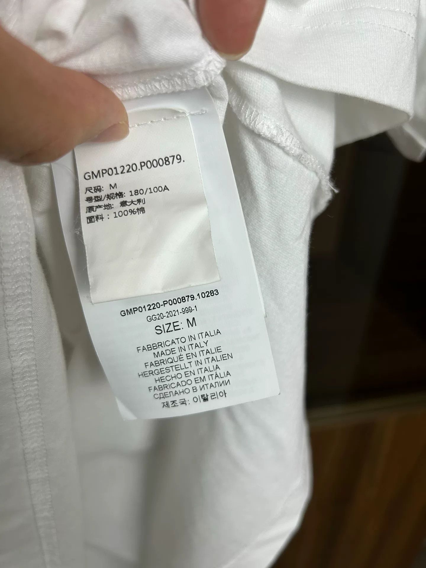 Golden Goose Golden Goose White Star Back T-shirt Size US M / EU 48-50 / 2 - 4 Thumbnail