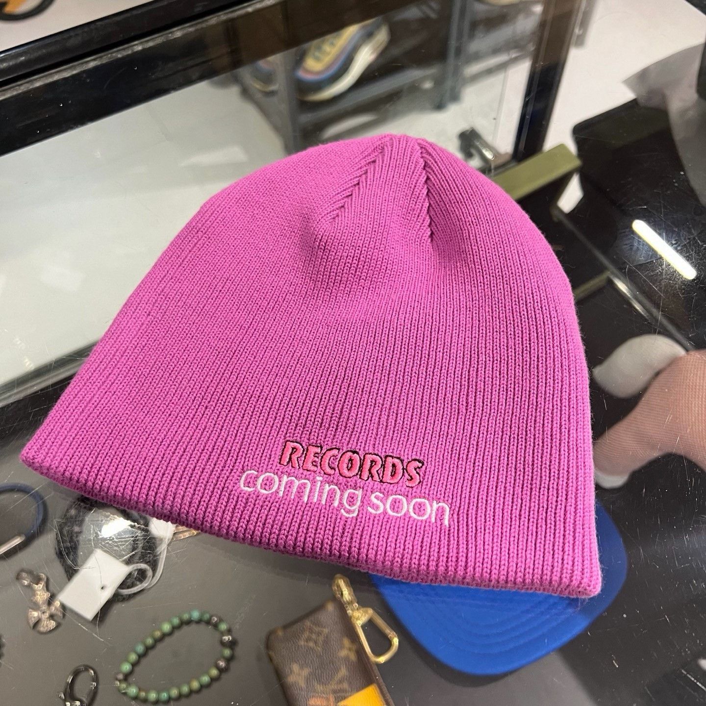 Chrome Hearts Chrome Hearts Mattyboy Sex Records Beanie Size ONE SIZE - 2 Thumbnail