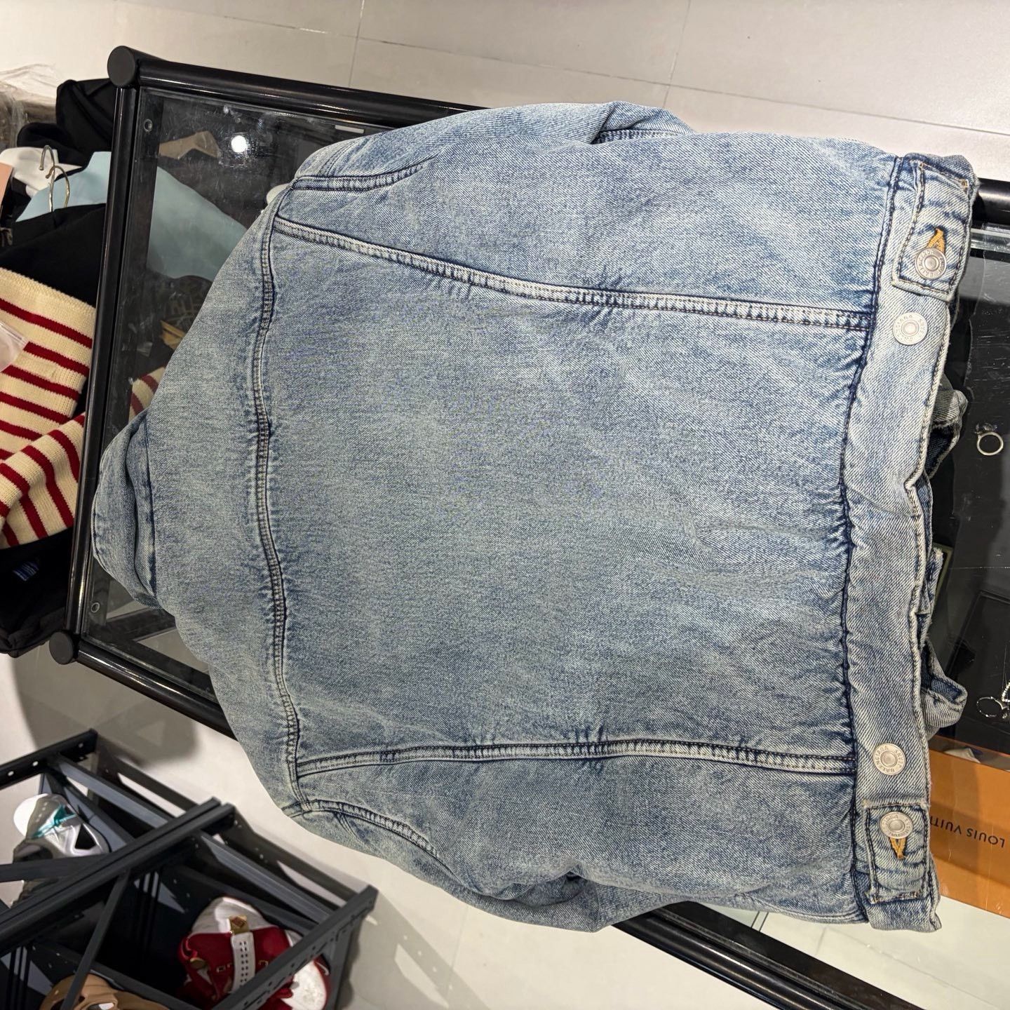 Balenciaga Balenciaga FW22 Denim Jacket Size XS / US 0-2 / IT 36-38 - 7 Thumbnail