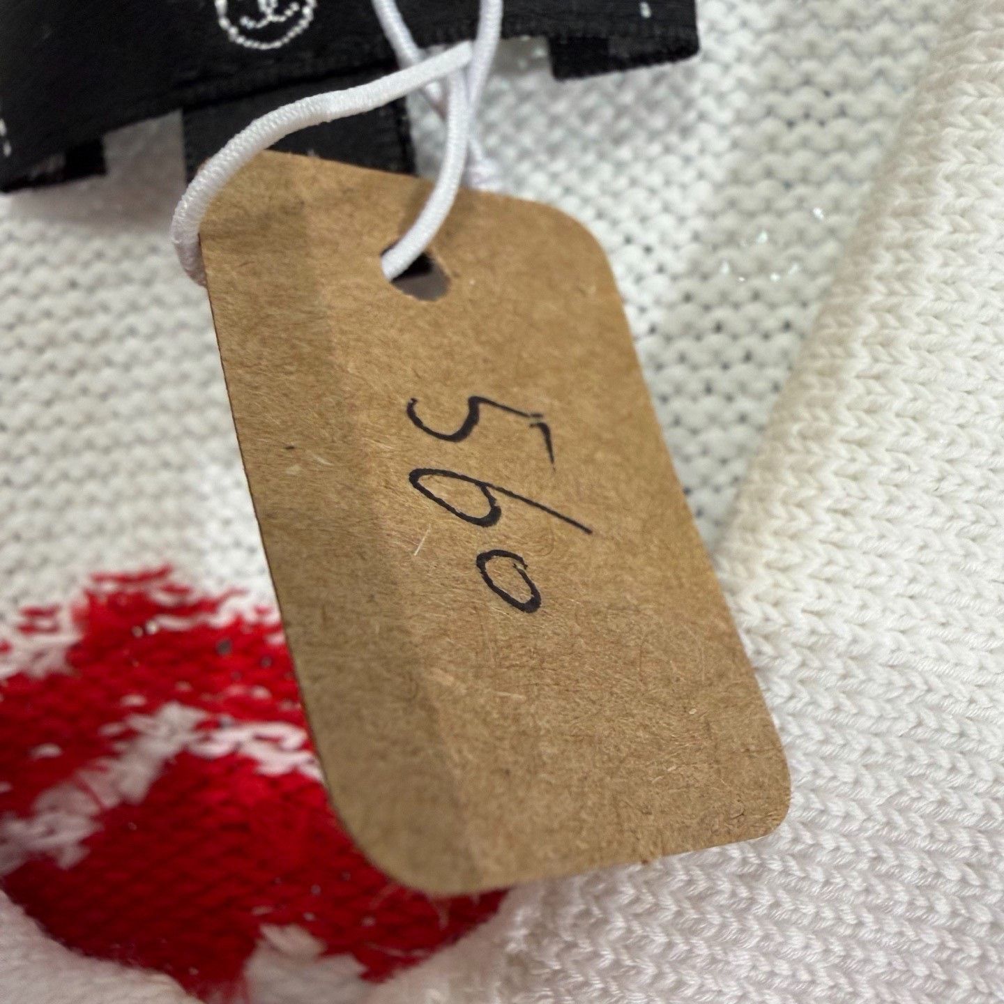 Chanel Chanel Beach Collection Red White Knit Polo Size XS / US 0-2 / IT 36-38 - 5 Thumbnail
