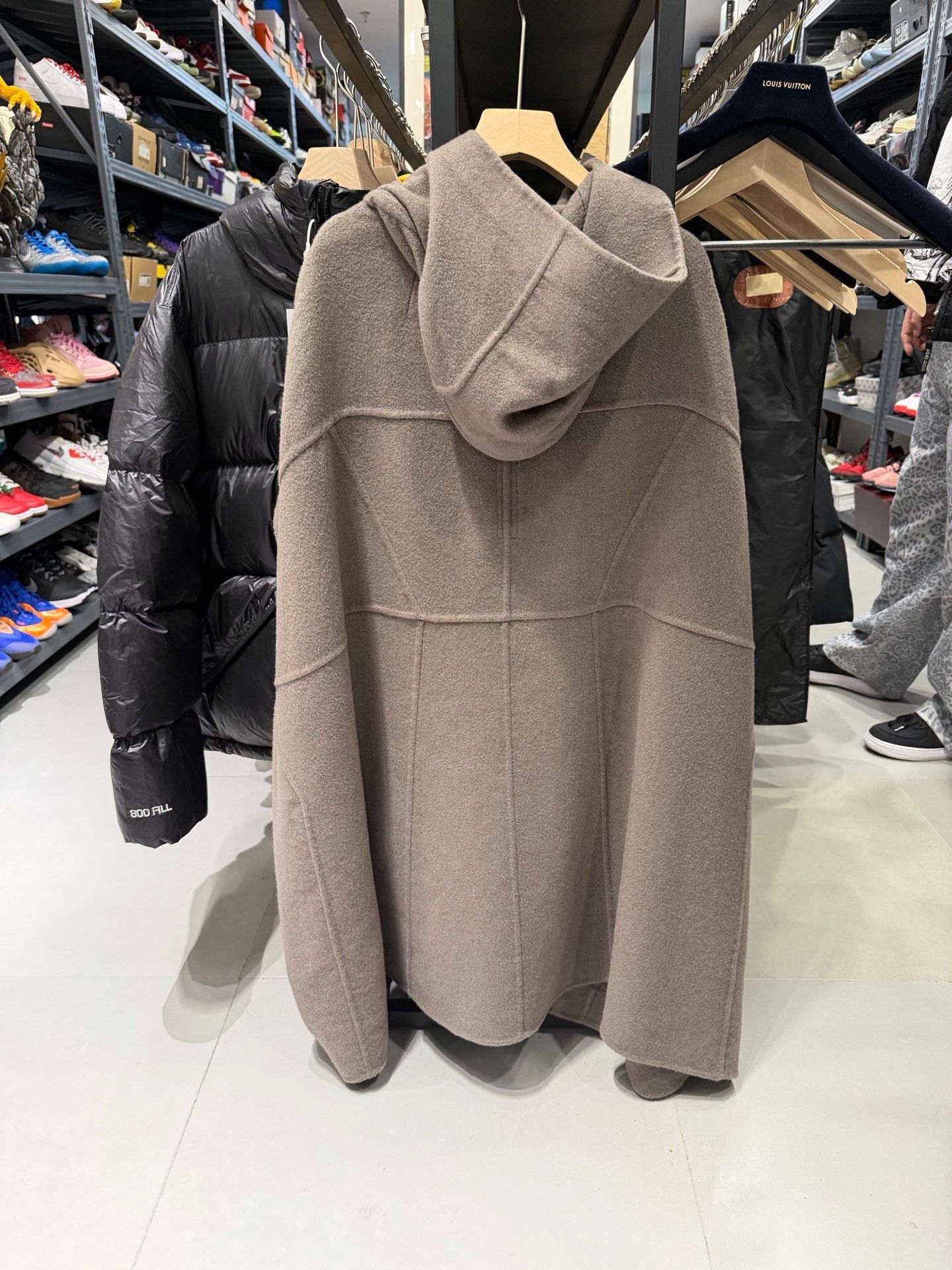 Rick Owens Rick Owens Cashmere Cape Coat Size XXS / US 00 / IT 34 - 2 Thumbnail