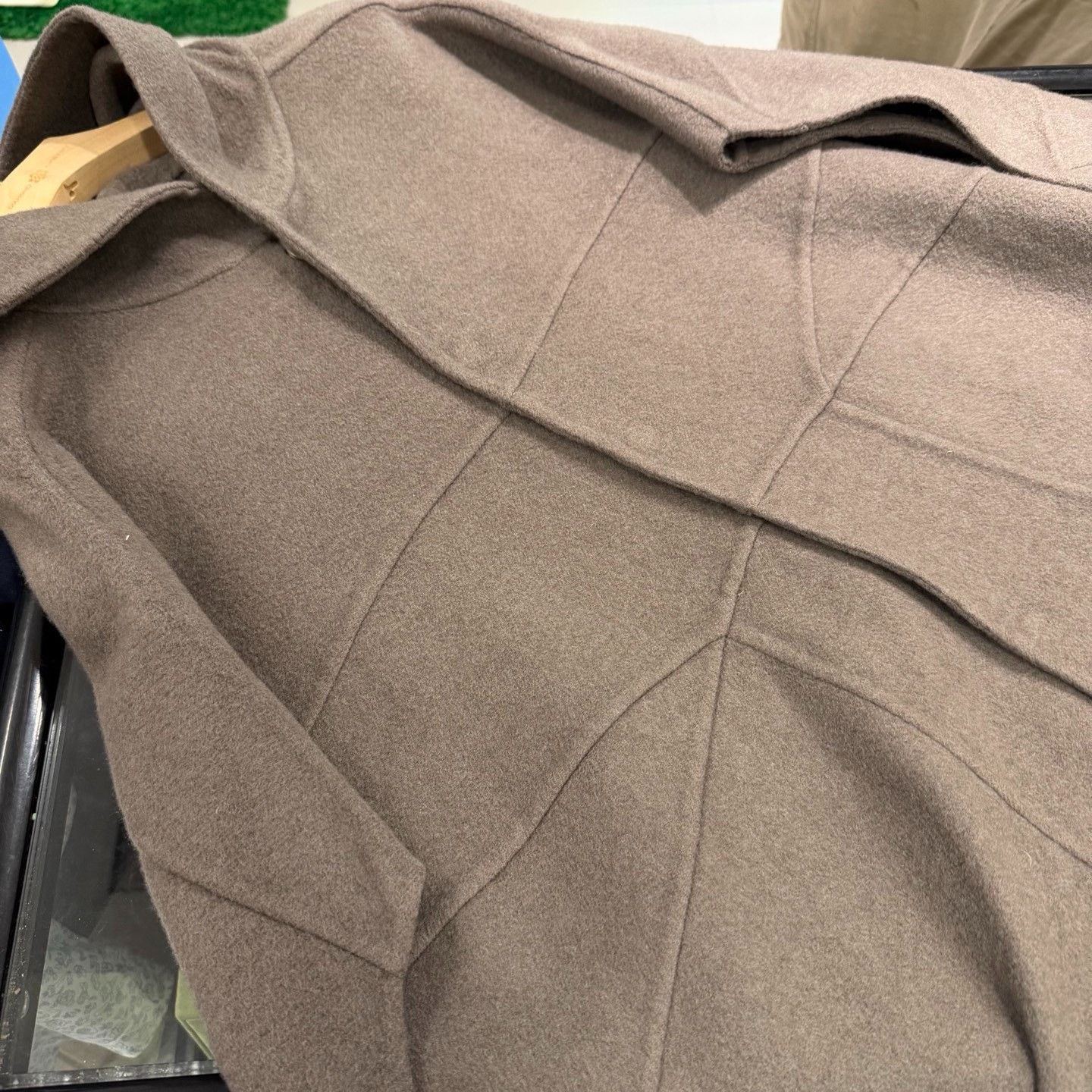 Rick Owens Rick Owens Cashmere Cape Coat Size XXS / US 00 / IT 34 - 3 Thumbnail