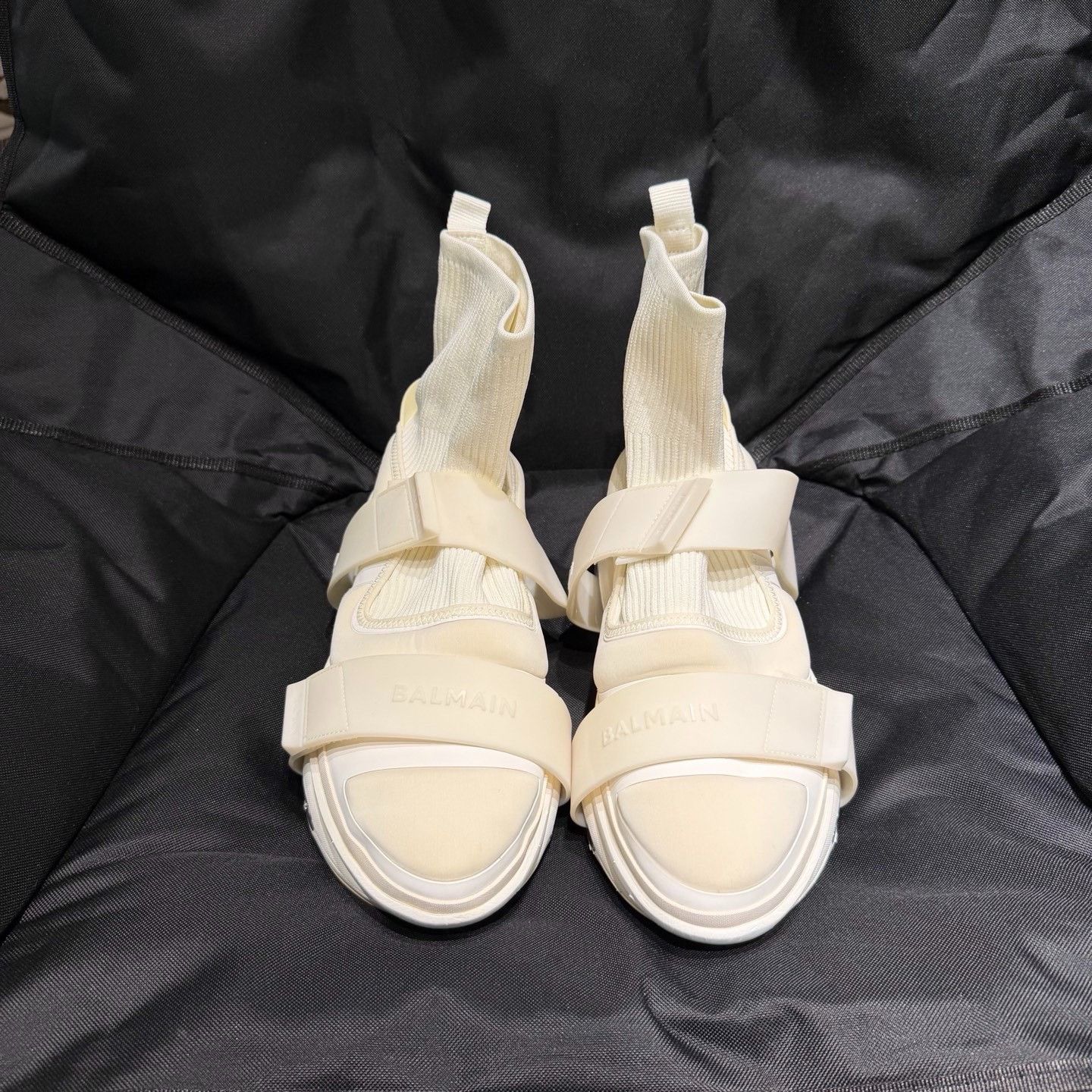 Balmain Balmain White Mid-Calf Casual Shoes Size US 11 / EU 44 - 3 Thumbnail