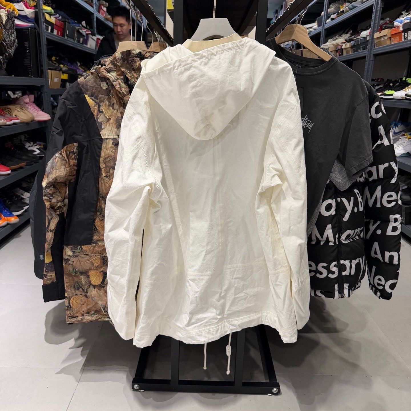 Jil Sander Jil Sander White Hooded Coat Size US M / EU 48-50 / 2 - 2 Thumbnail