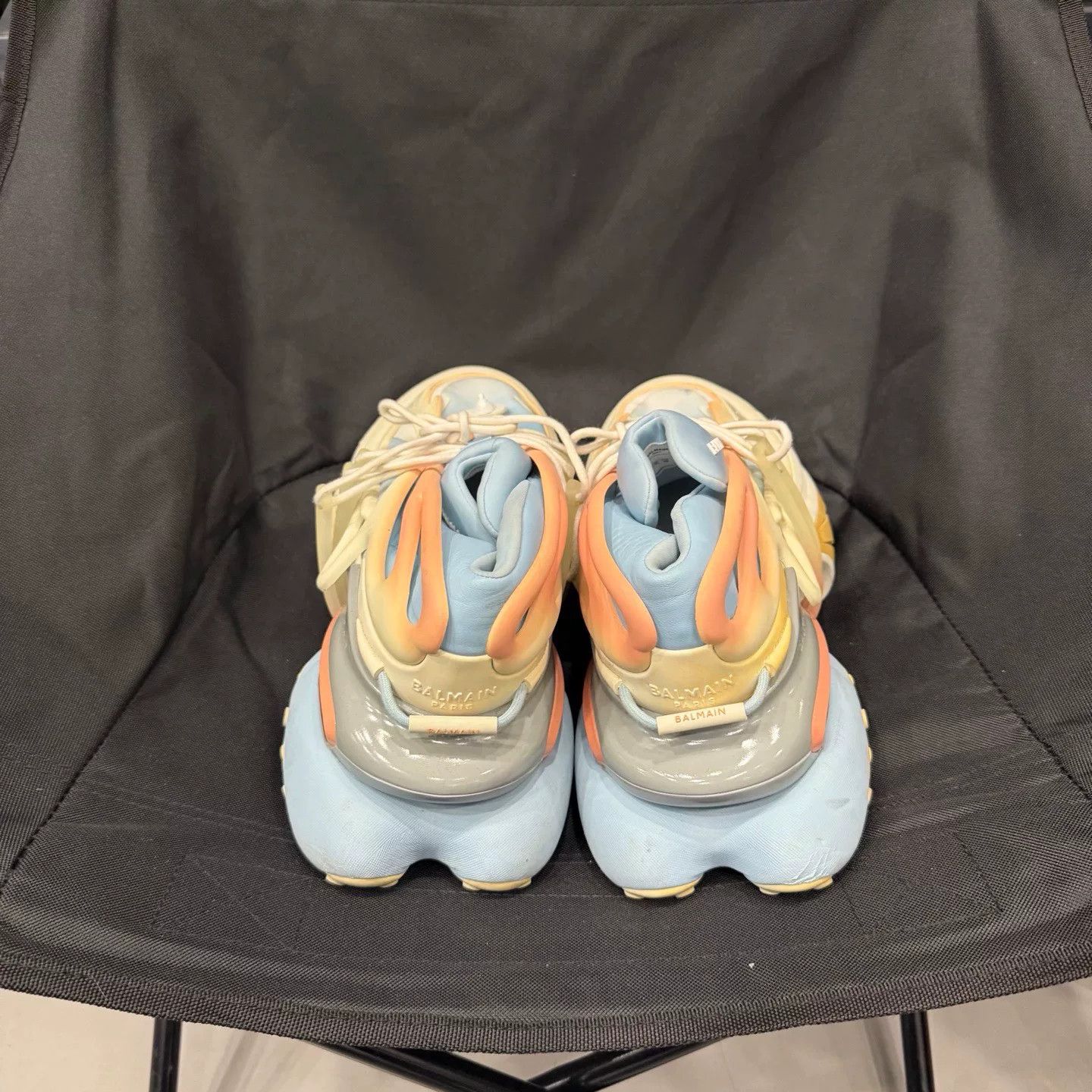 Balmain BALMAIN Unicorn Lace-Up Low-Top Size US 11 / EU 44 - 4 Thumbnail