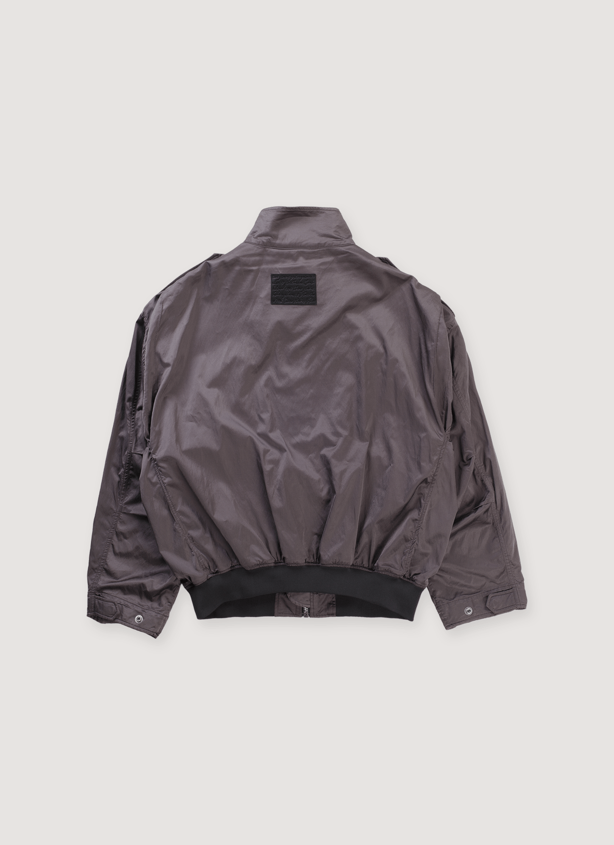 Other Acne Studios Satin Jacket Mid Grey Size US M / EU 48-50 / 2 - 2 Thumbnail