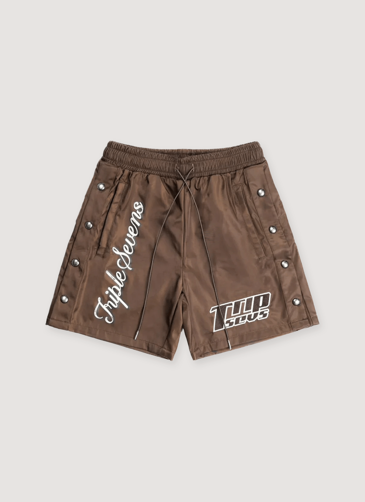 TRIPLE SEVENS Nylon Button Shorts Size US 34 / EU 50 - 5 Thumbnail