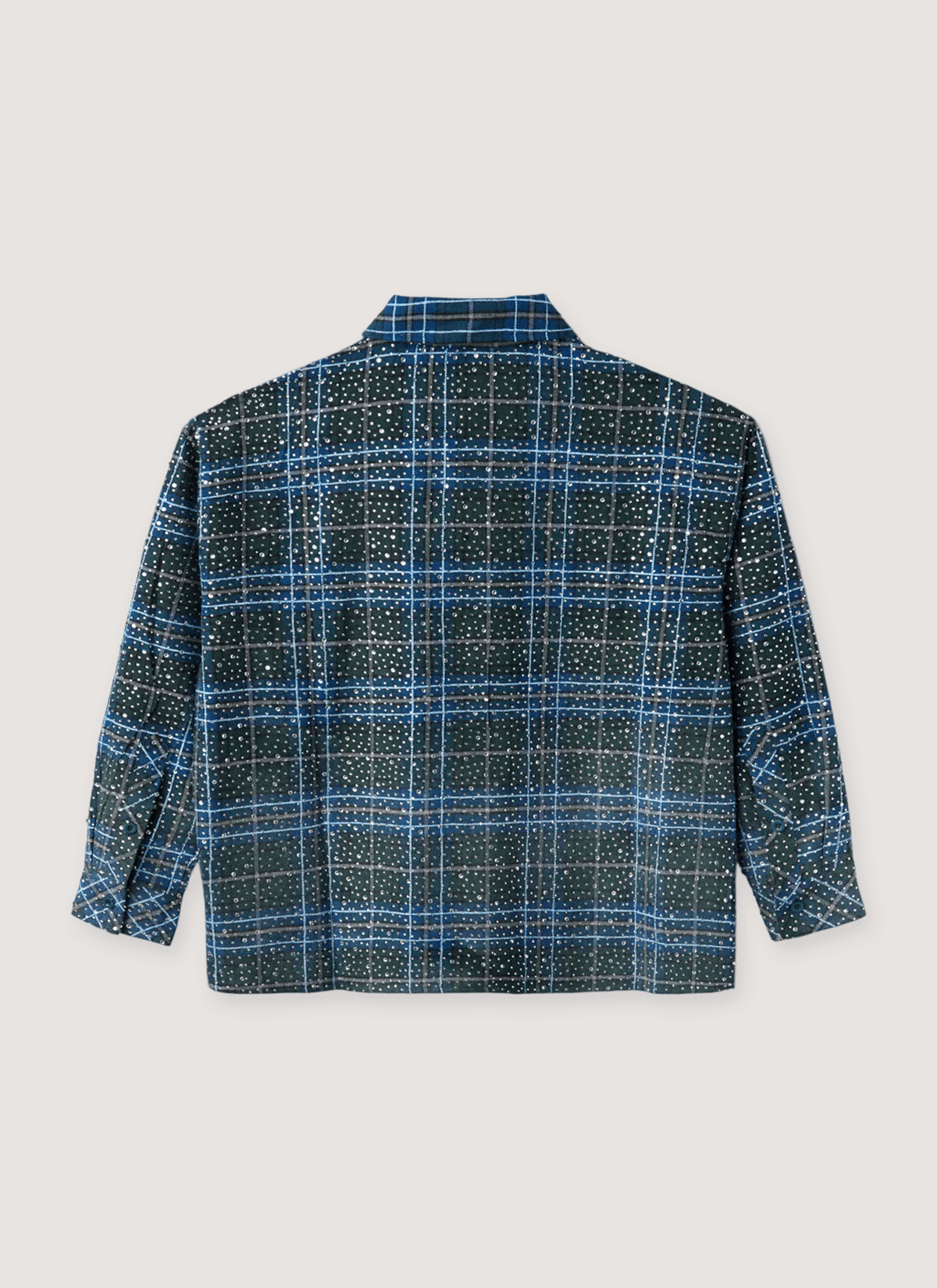 HMDD Disco Flannel Blue Green Size US XL / EU 56 / 4 - 2 Thumbnail